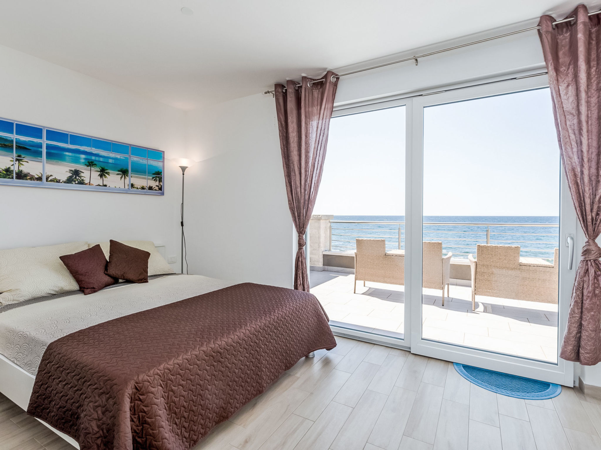 Villa direkt am Meer und Strand mit herrlichem Blick - Binnen