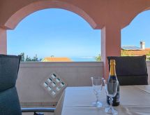 Apartment für 2 Personen mit Meerblick