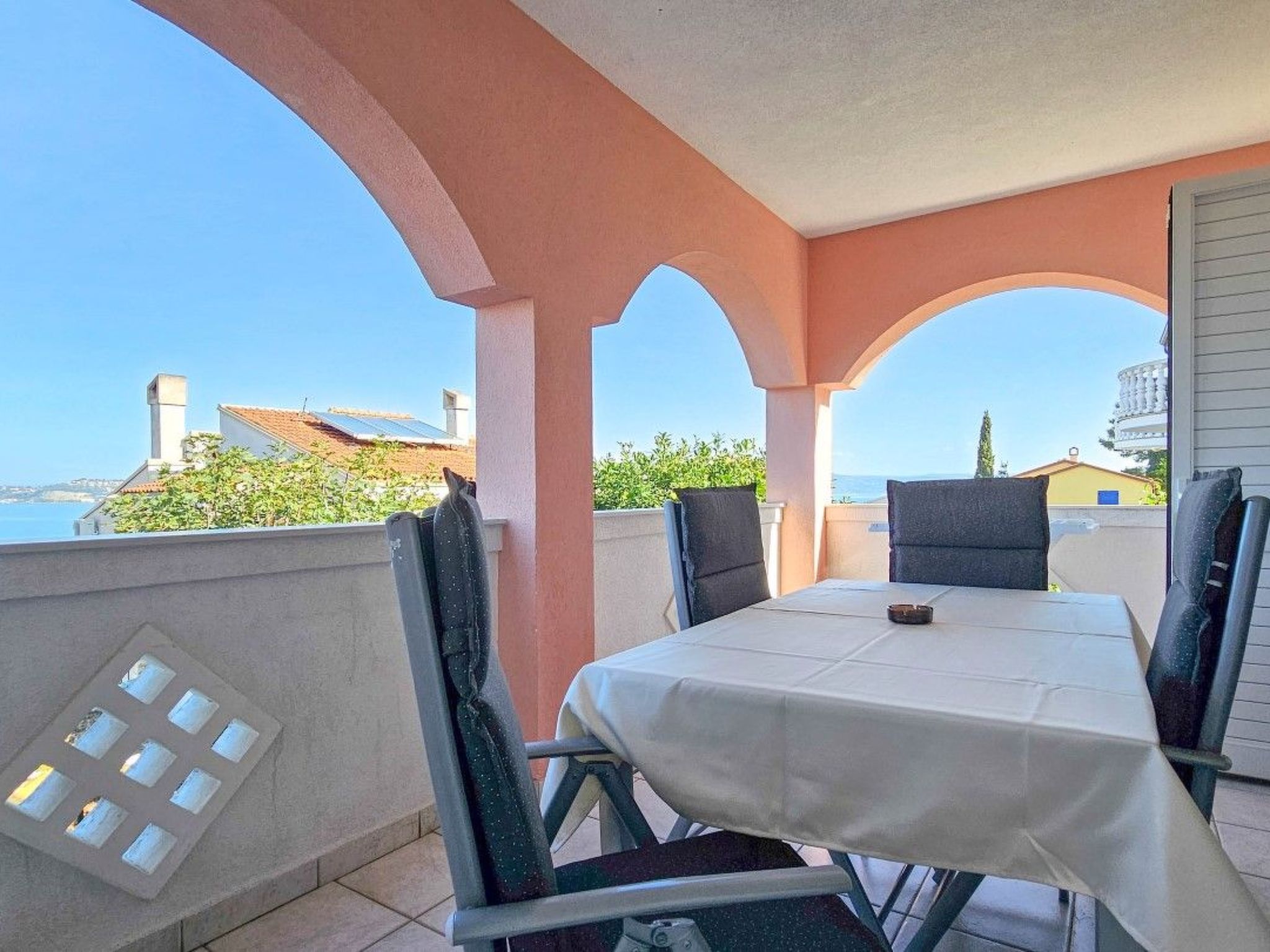 Apartment für 2 Personen mit Meerblick