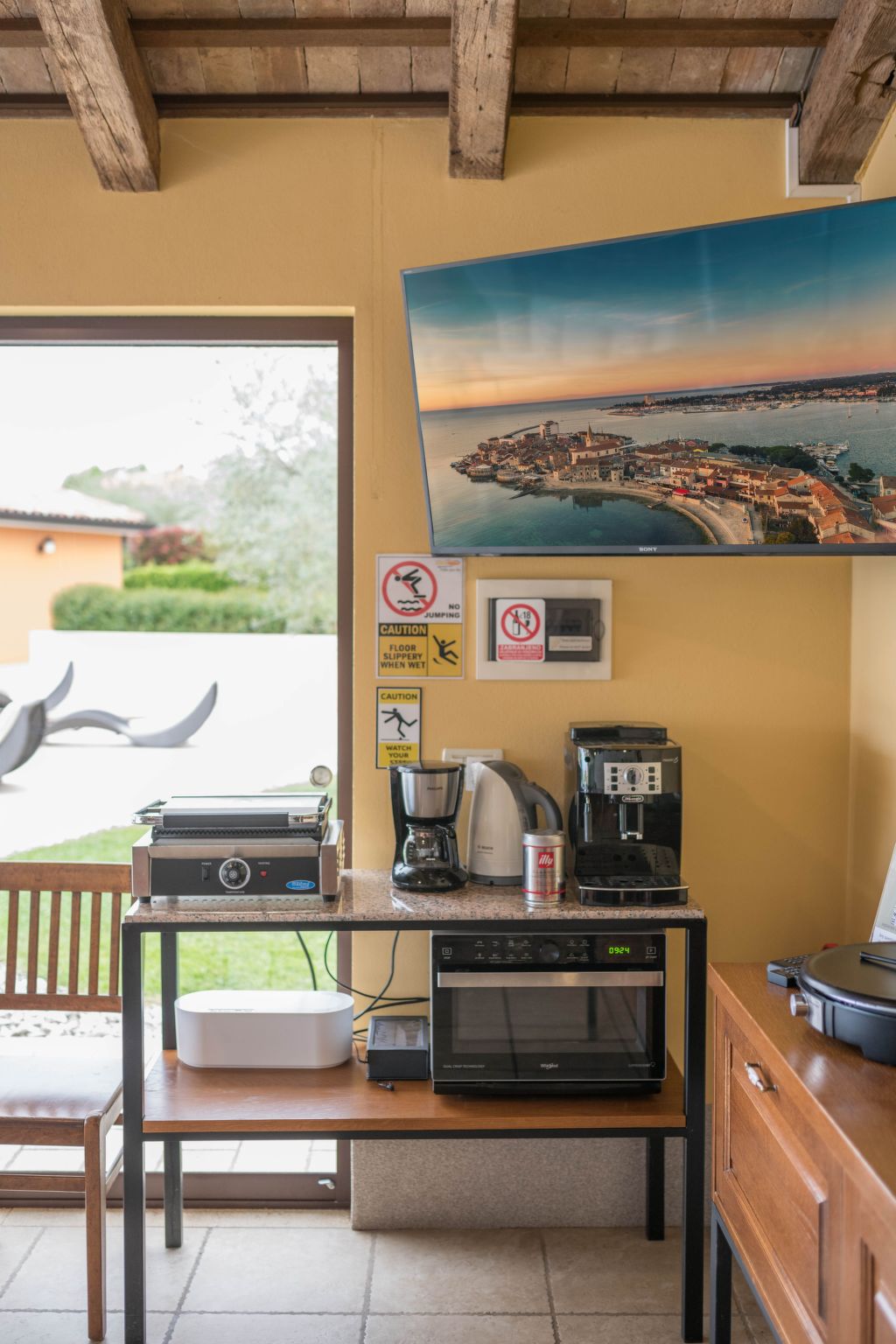 GioEin privater Bereich für 16 Personen, Pool und Sport-Binnen