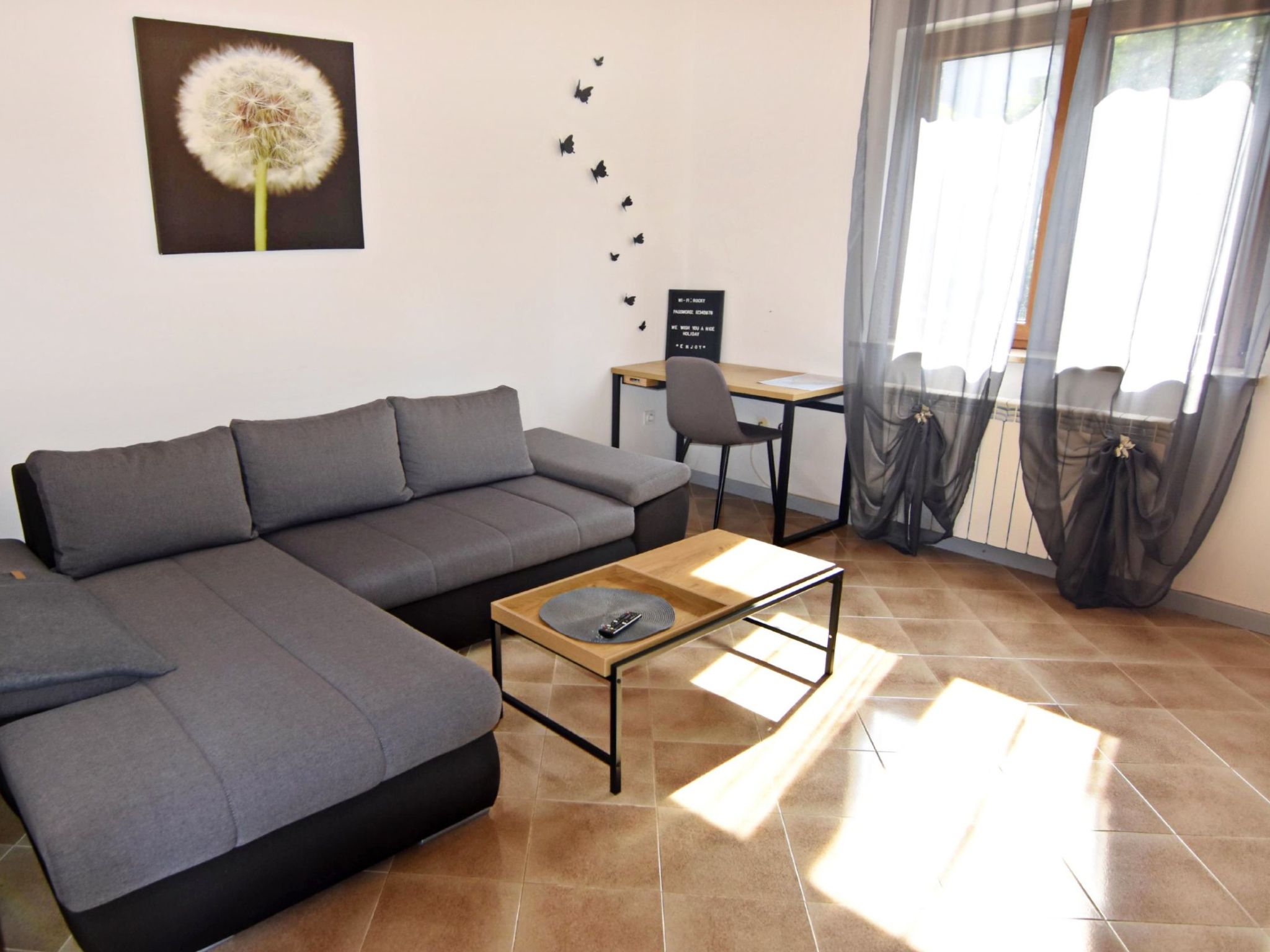 Renovierte Wohnung in Zambratija mit Großem Garten - Image-tags.info