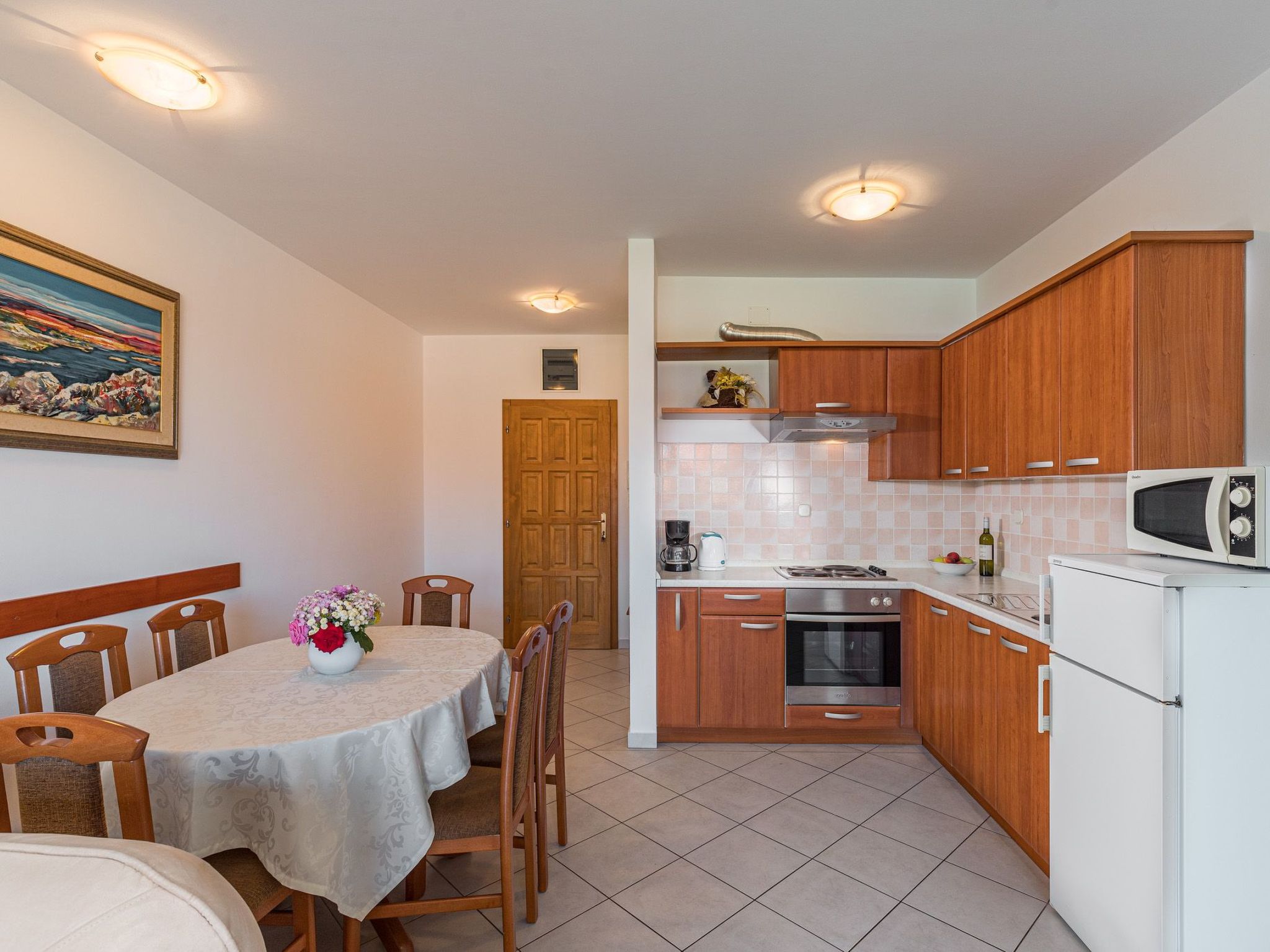 Pinta mit großem Garten-Dedans