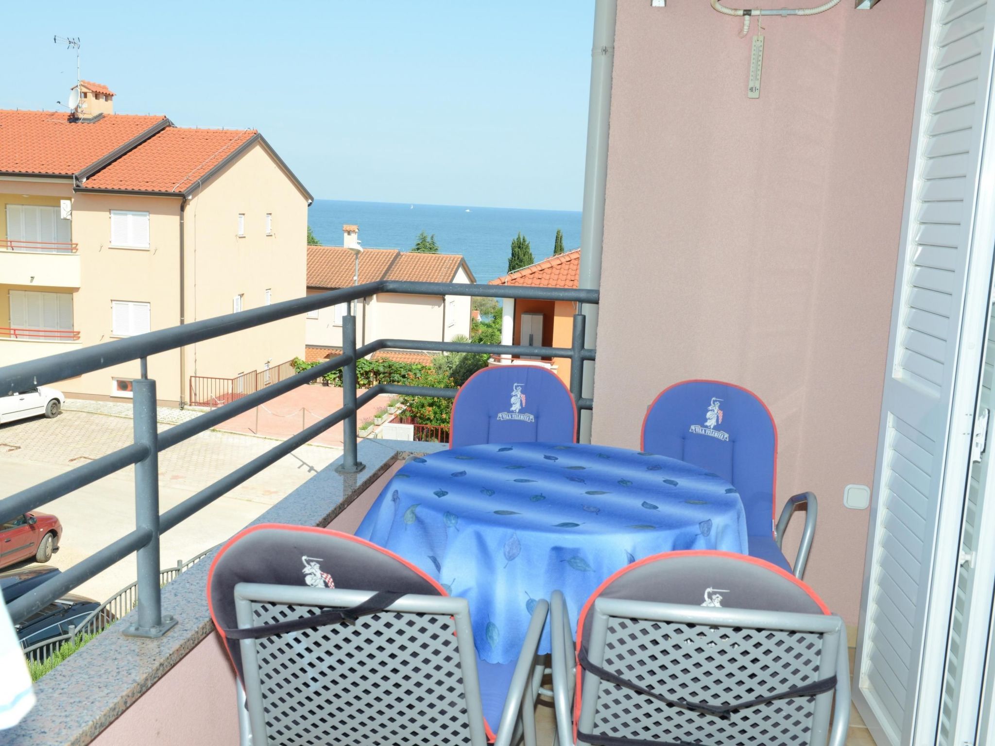 "Villa Pinta" mit Blick auf das Wasser-Dedans