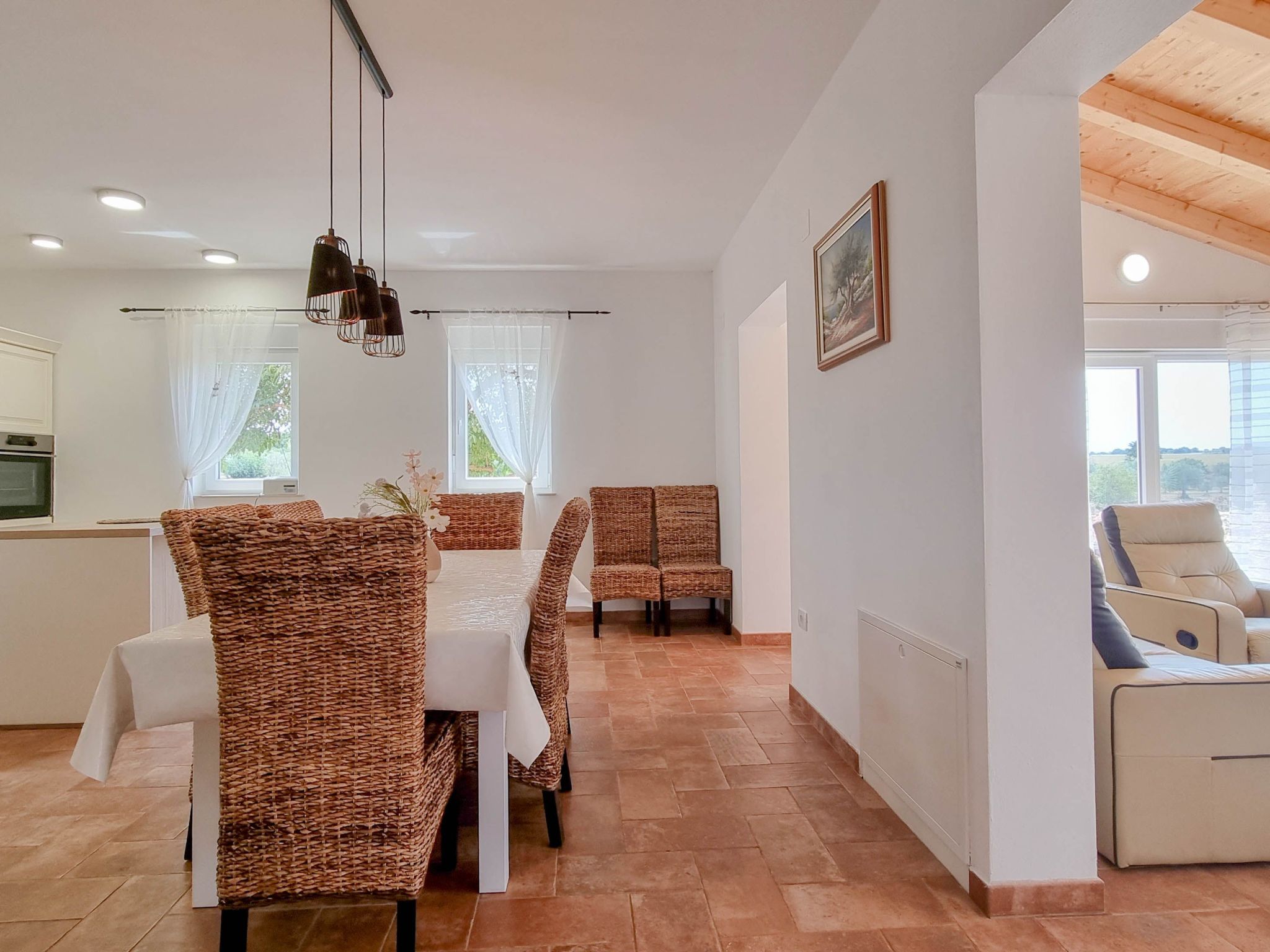 Für 8 Personen ca. 150 m&sup2; in Dajla, Istrien (Umag und Umgebung)-Dedans