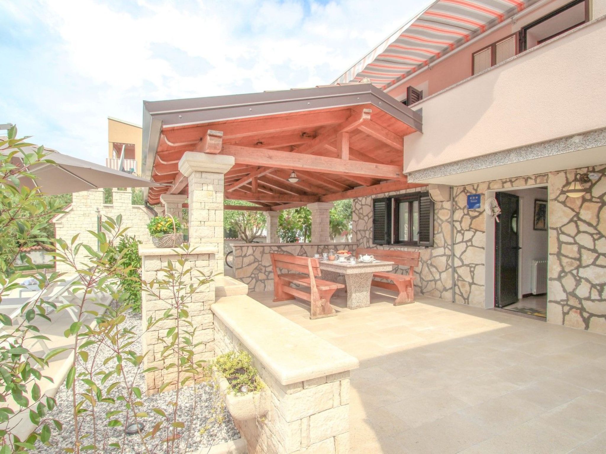 Vakantiehuis met privé zwembad in Buzinija (Kroatië) voor 4 personen