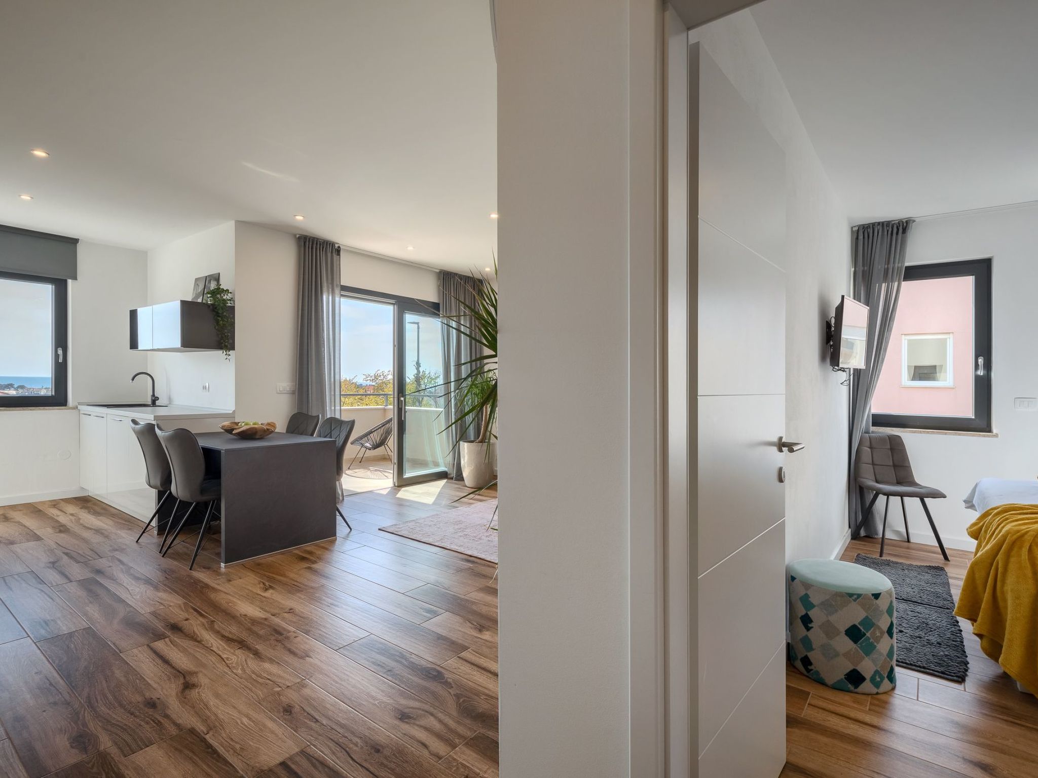 Charmante Ferienwohnung mit Balkon-Binnen
