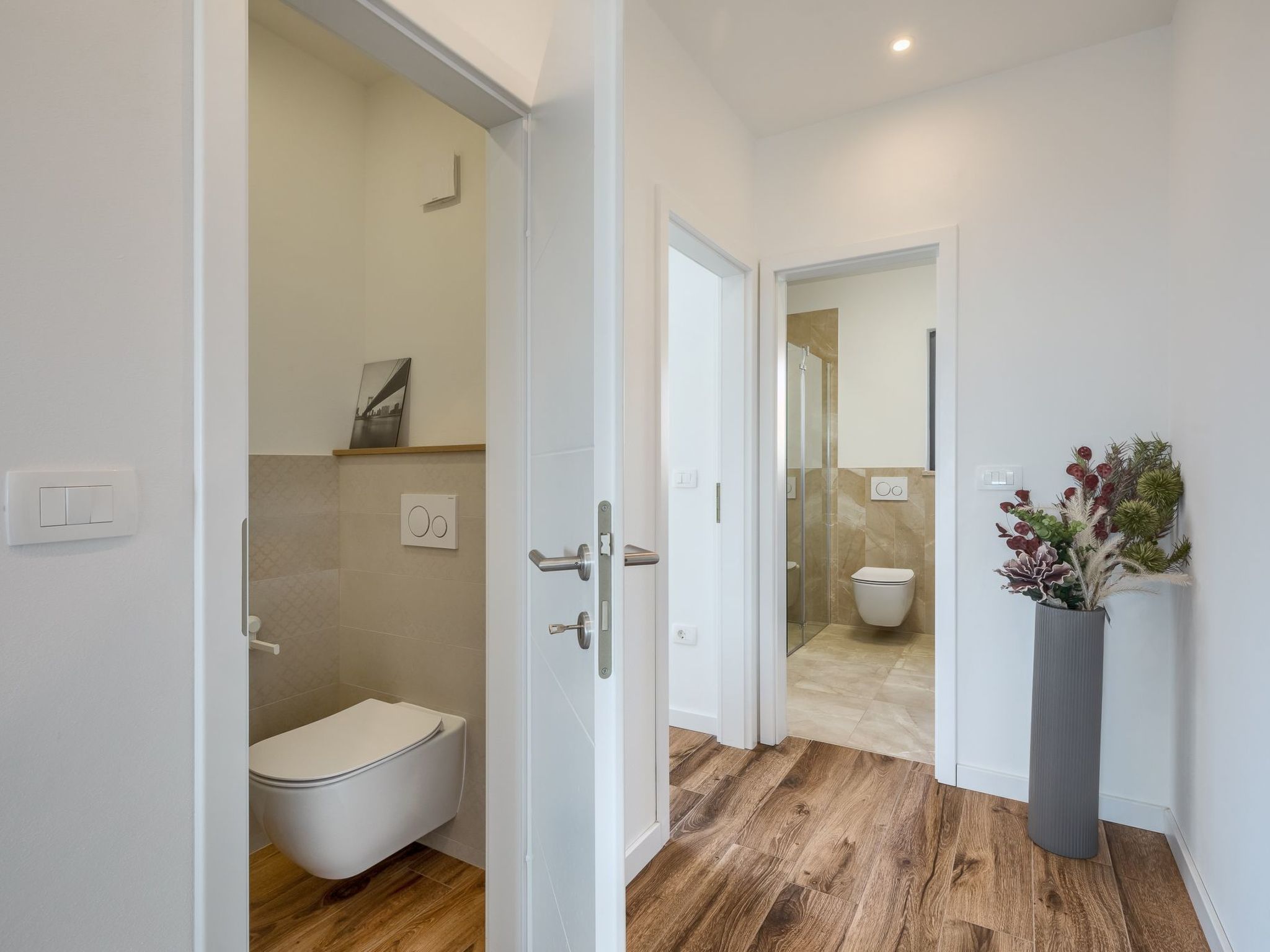 Charmante Ferienwohnung mit Balkon-Binnen