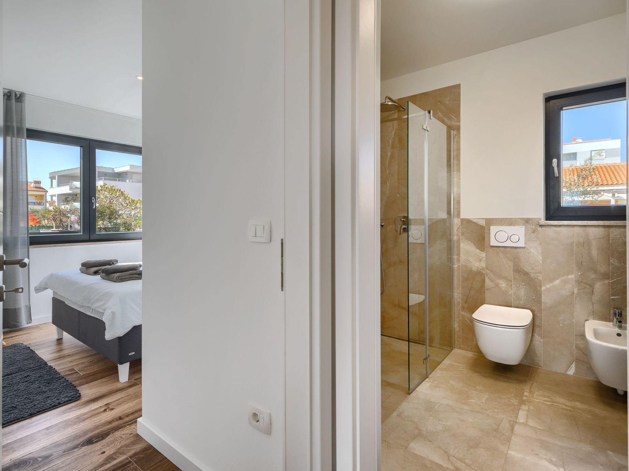 Charmante Ferienwohnung mit Balkon-Binnen