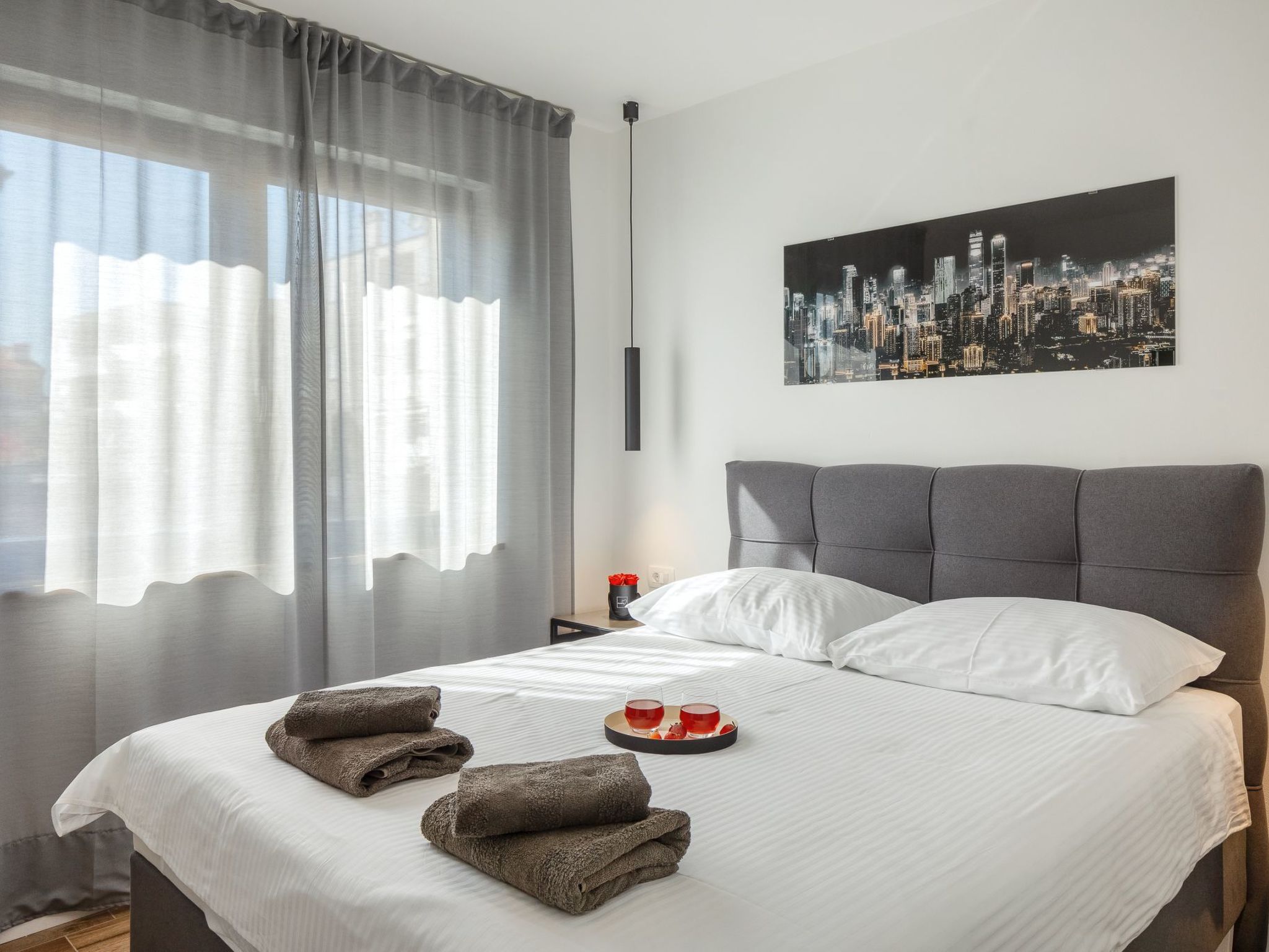 Charmante Ferienwohnung mit Balkon-Binnen