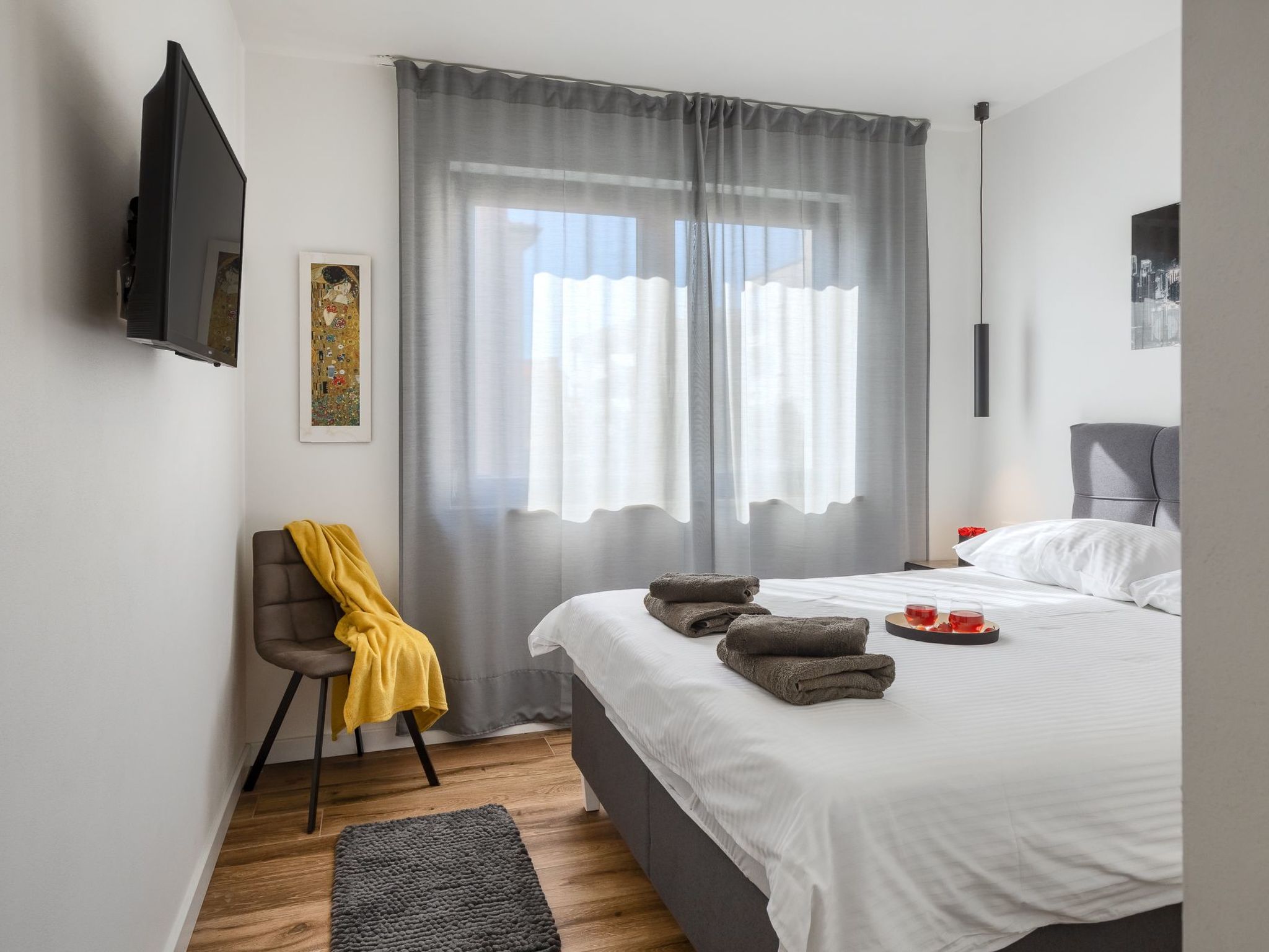 Charmante Ferienwohnung mit Balkon-Binnen