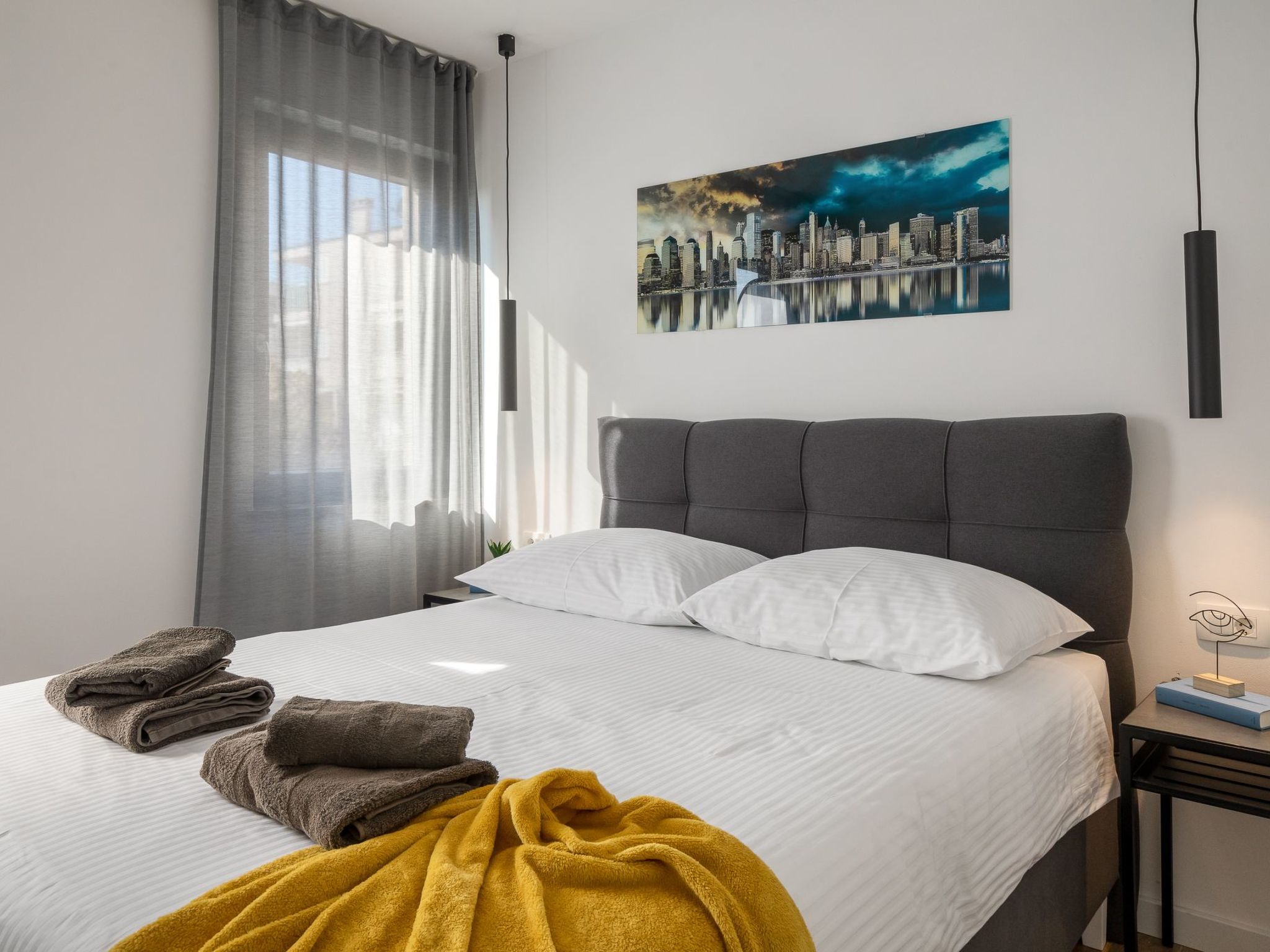 Charmante Ferienwohnung mit Balkon-Binnen