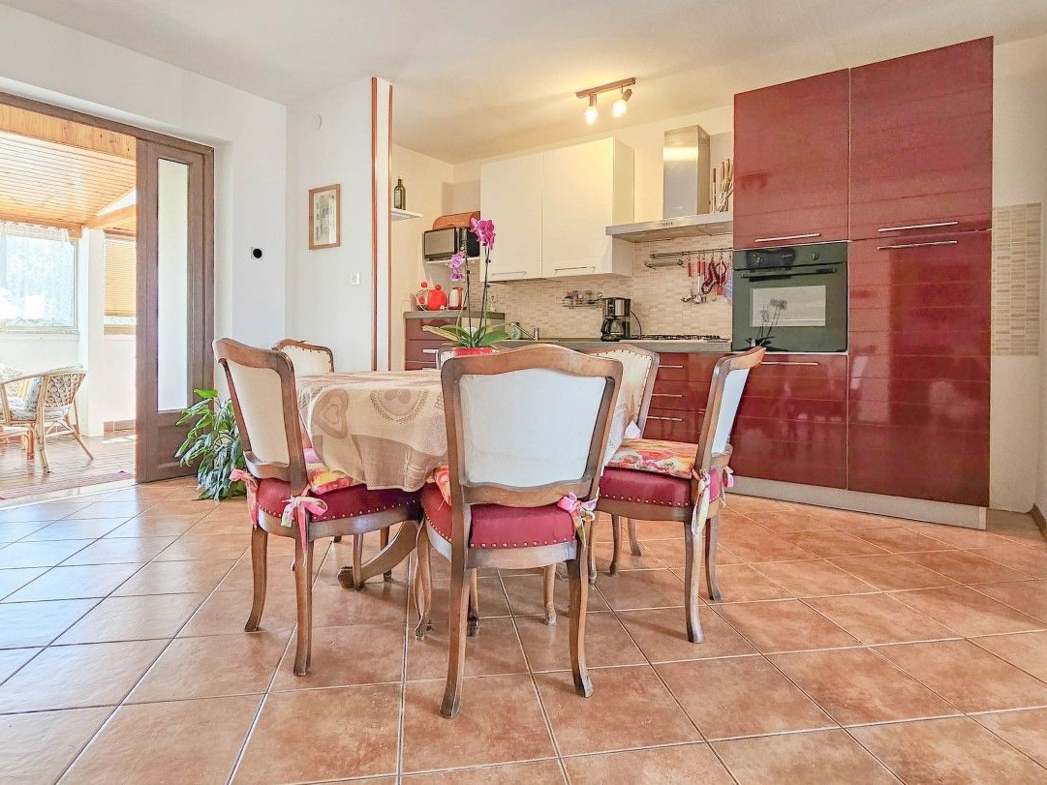 Wohnung für bis zu 6 Personen mit Schwimmbad-Binnen