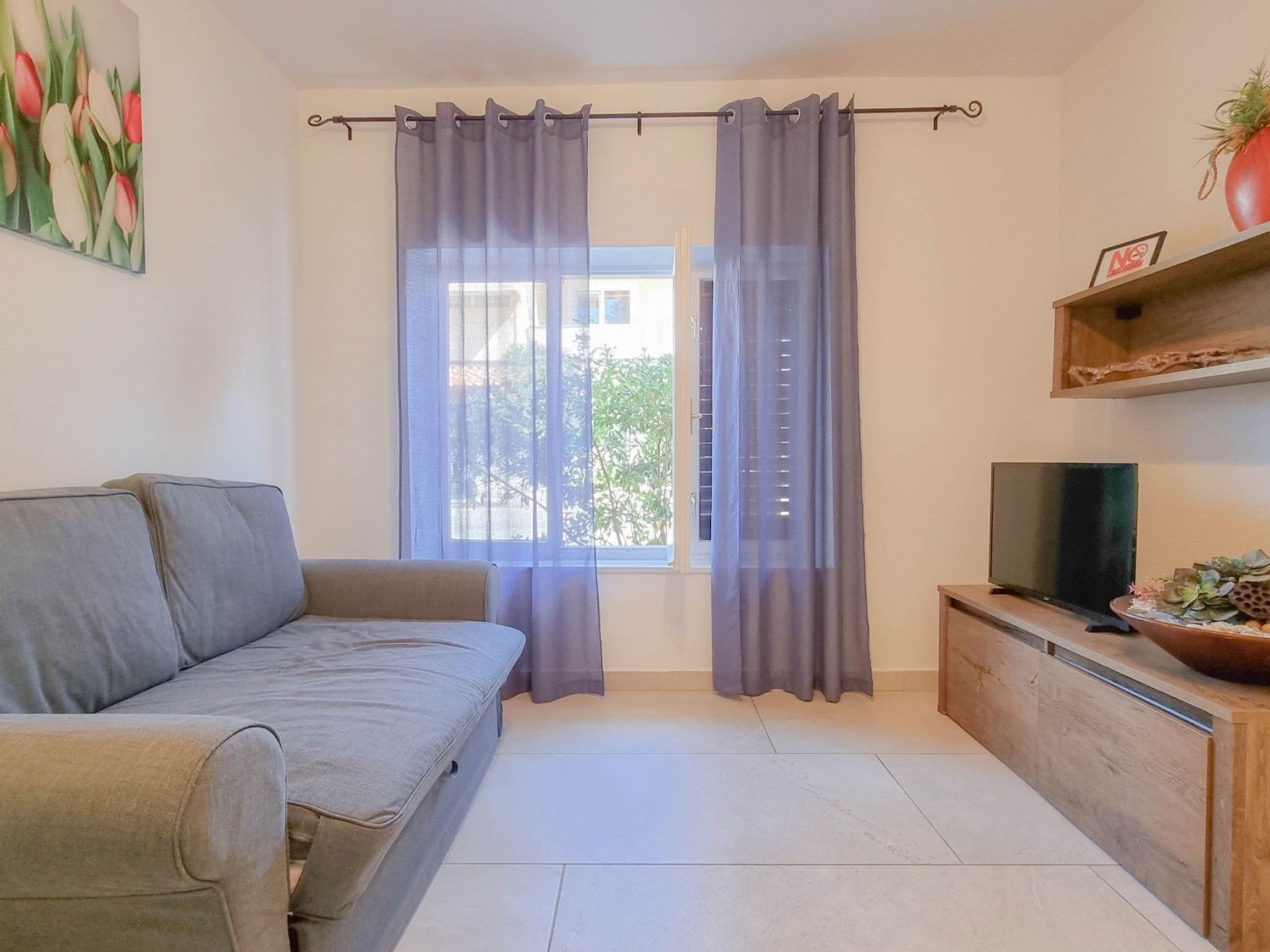 Für 4 Personen ca. 40 m&sup2; in Novigrad, Adriaküste Kroatien (Westküste von I-Dedans