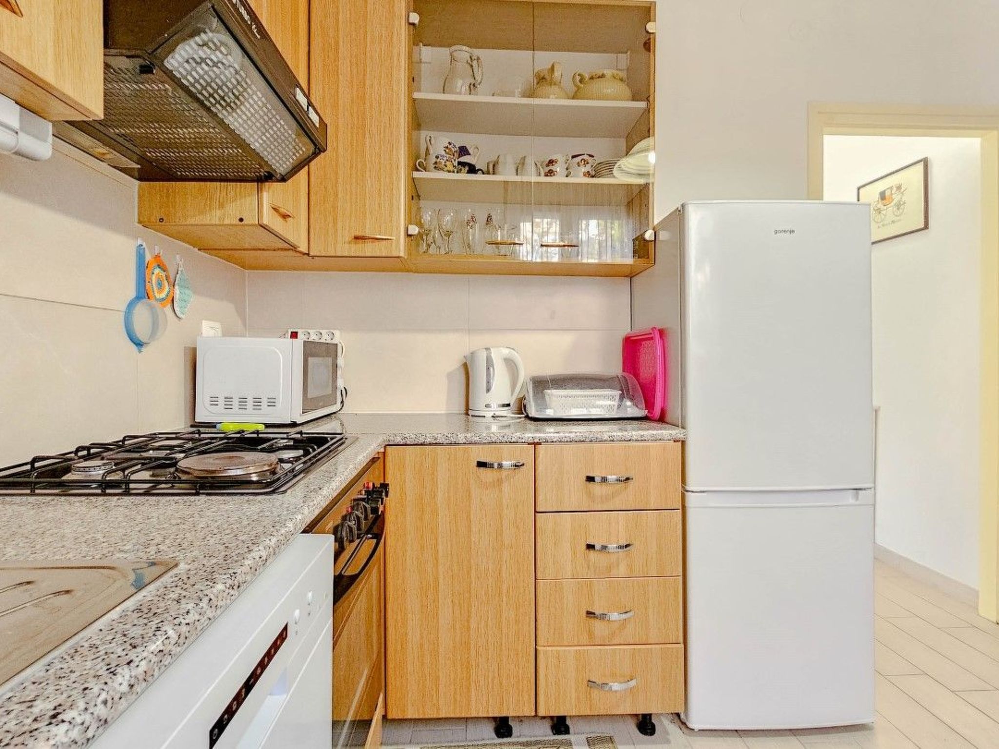 Wohnung 80m vom Meer mit Terrasse-Drinnen