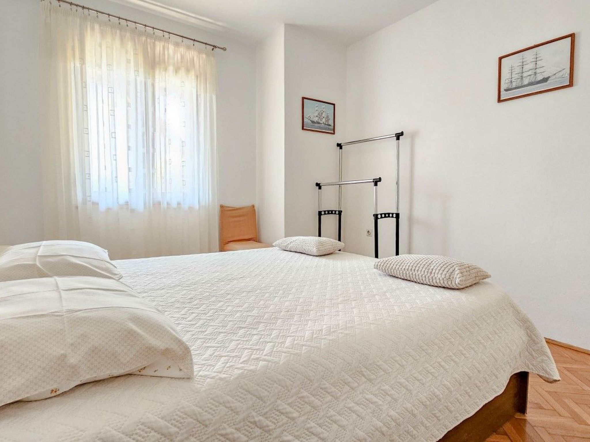 Wohnung 80m vom Meer mit Terrasse-Drinnen