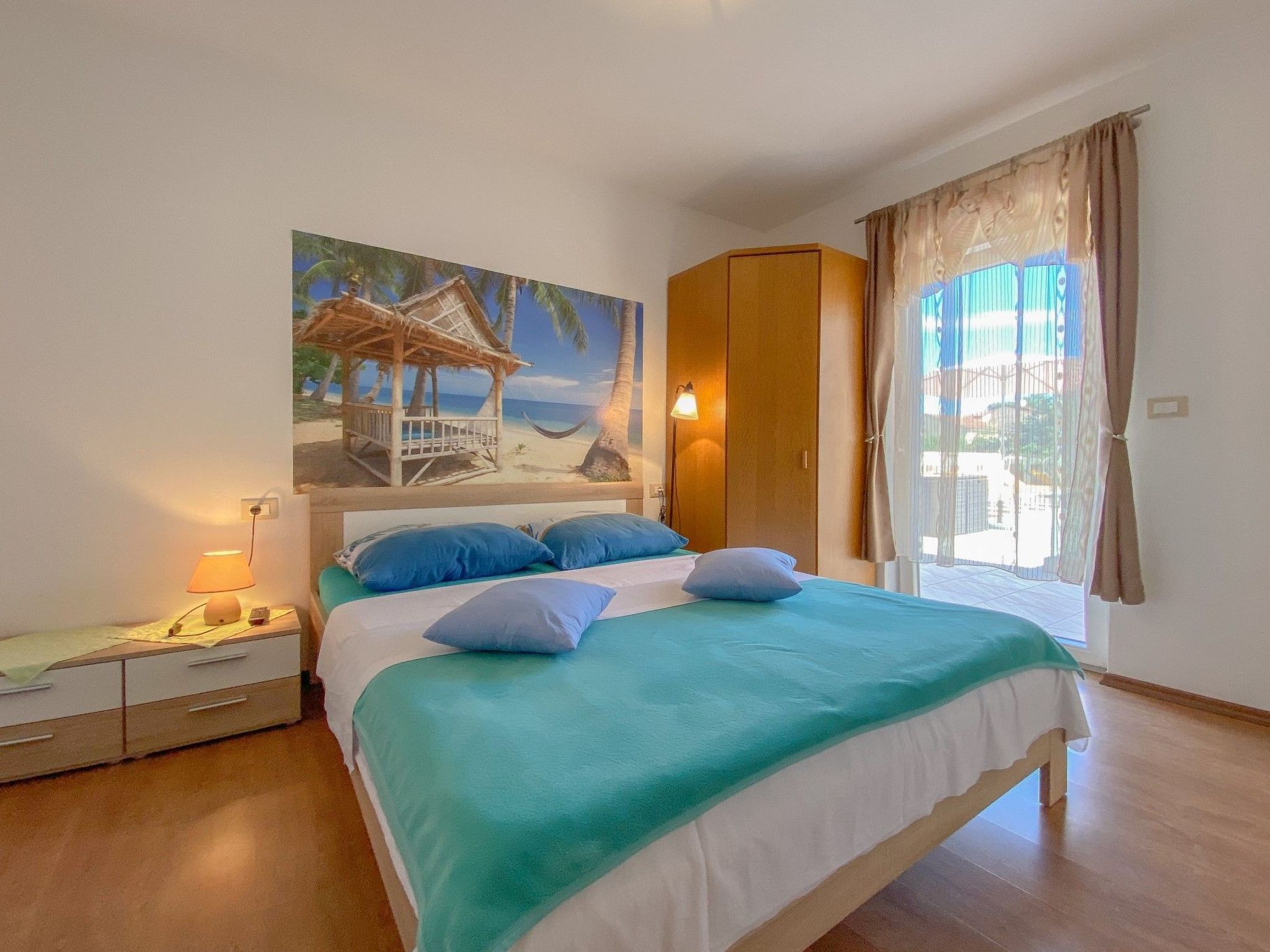 Für 6 Personen ca. 55 m&sup2; in Novigrad, Adriaküste Kroatien (Westküste von I-Binnen