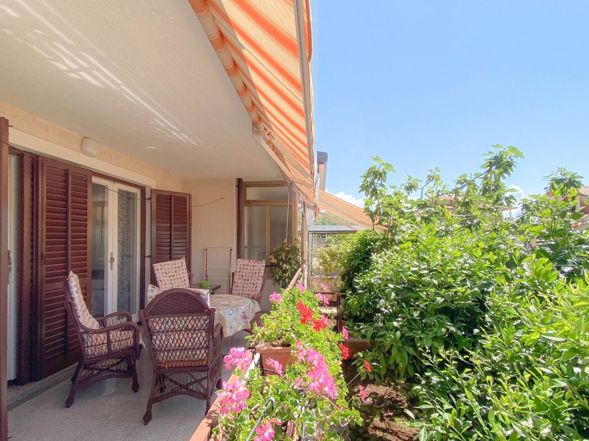 Vinka in Strandnähe