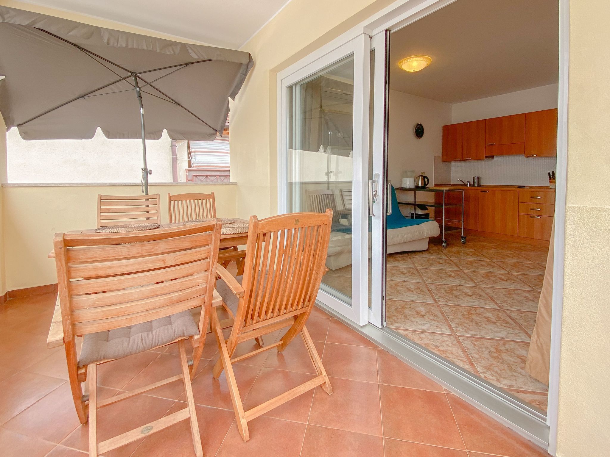 Wohnung "Viviana" direkt am Strand Apartment in Novigrad