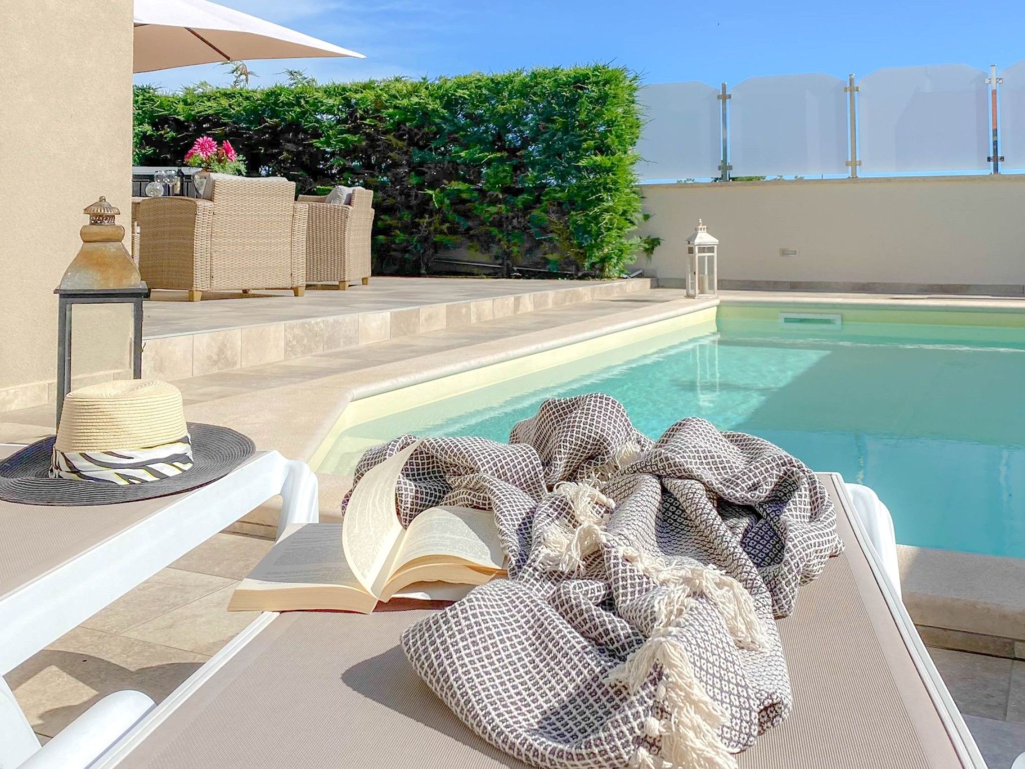 Mit Privatpool für 6 Personen ca. 105 m&sup2; in Bužinija, Adriaküste Kroatien-Outside