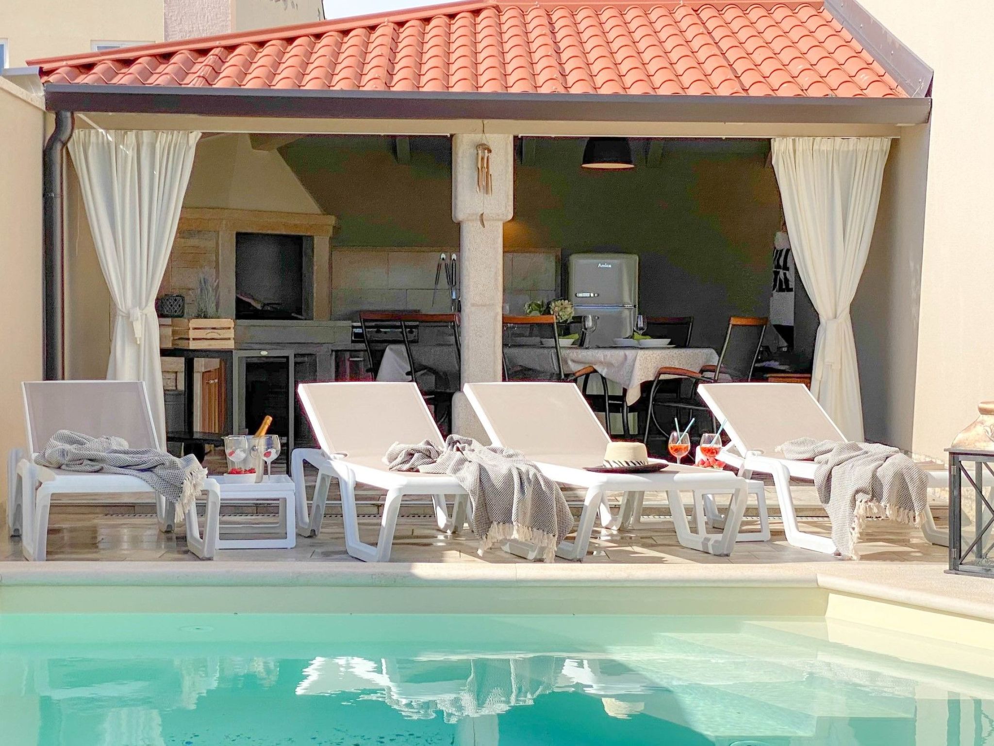 Photo of mit Privatpool für 6 Personen ca. 105 m&sup2; in Bužinija, Adriaküste Kroatien