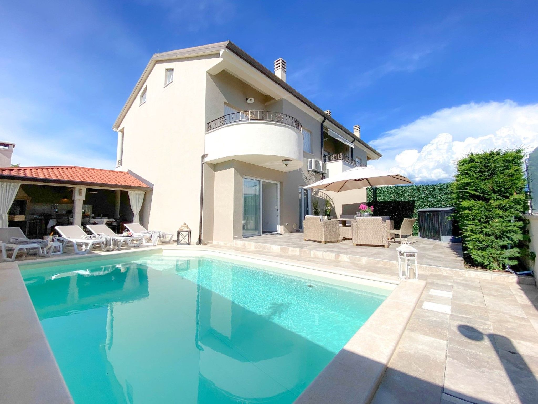 Photo of mit Privatpool für 6 Personen ca. 105 m&sup2; in Bužinija, Adriaküste Kroatien