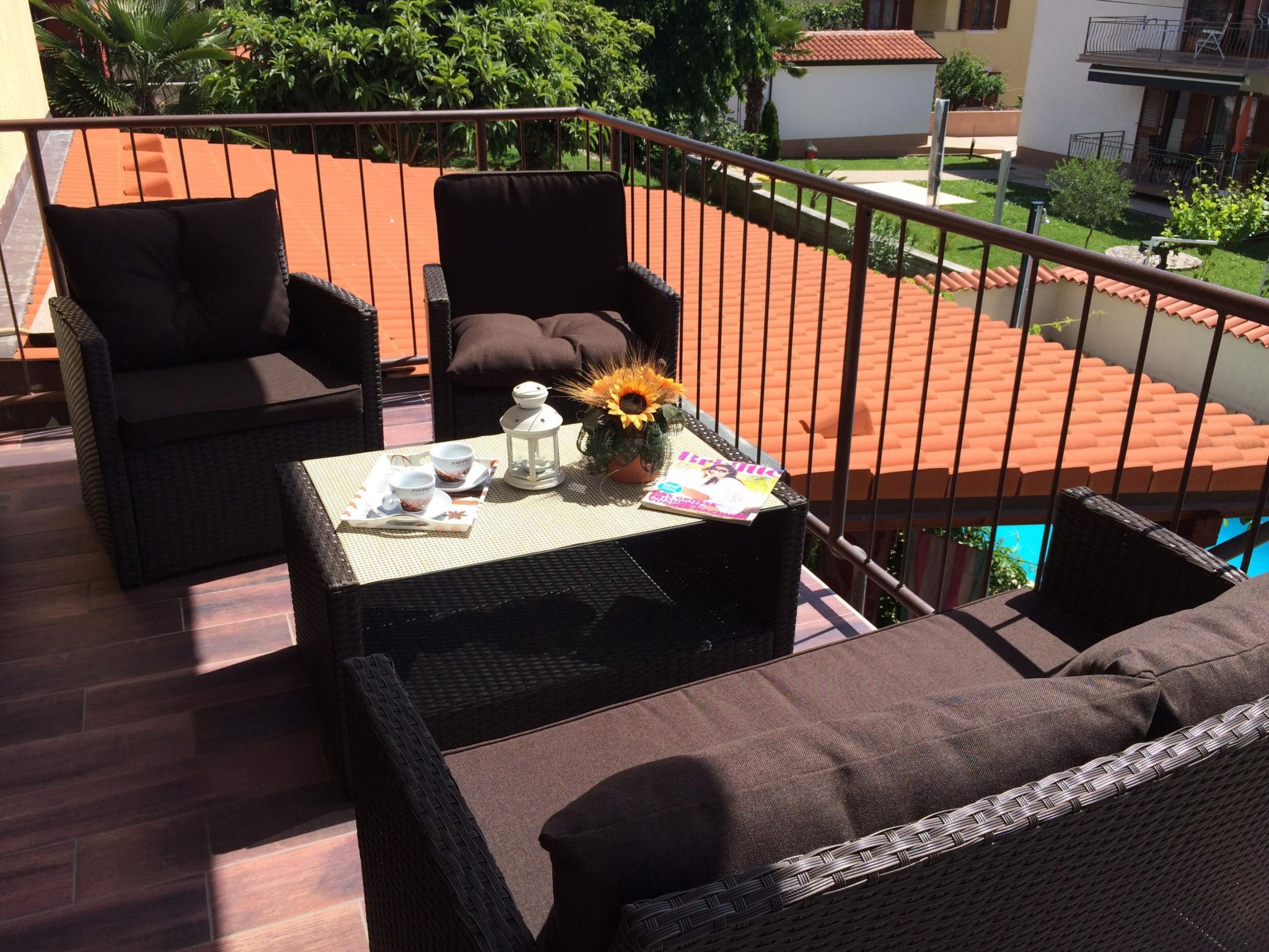 Appartement mit zwei Terrassen mit Meerblick-Binnen