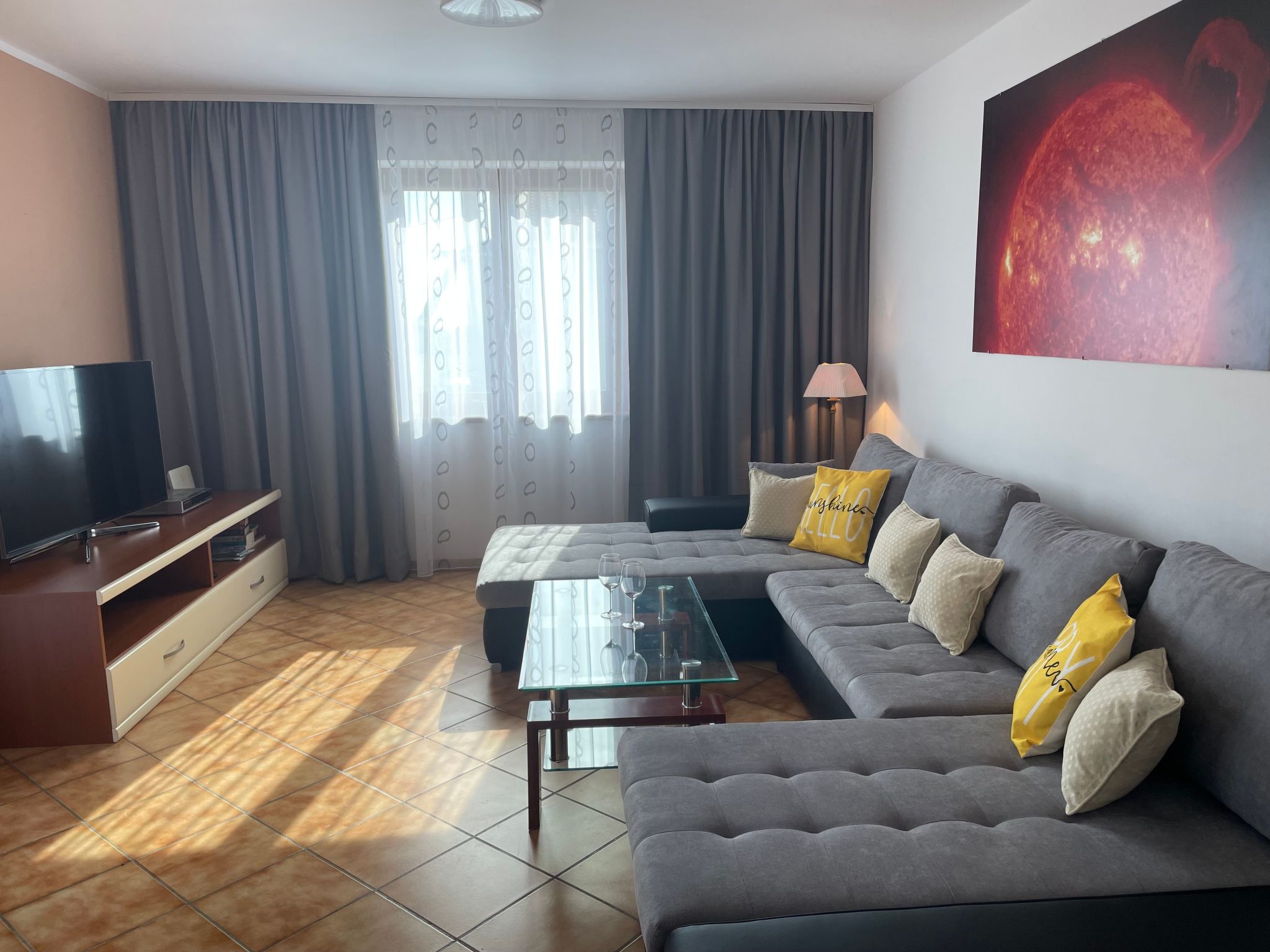 Appartement mit zwei Terrassen mit Meerblick-Binnen