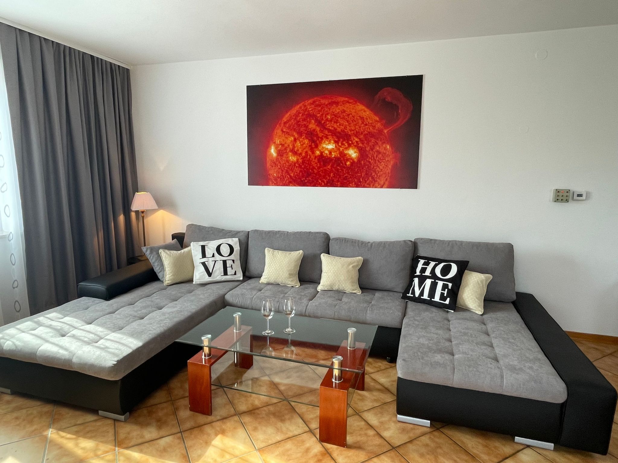 Appartement mit zwei Terrassen mit Meerblick-Binnen