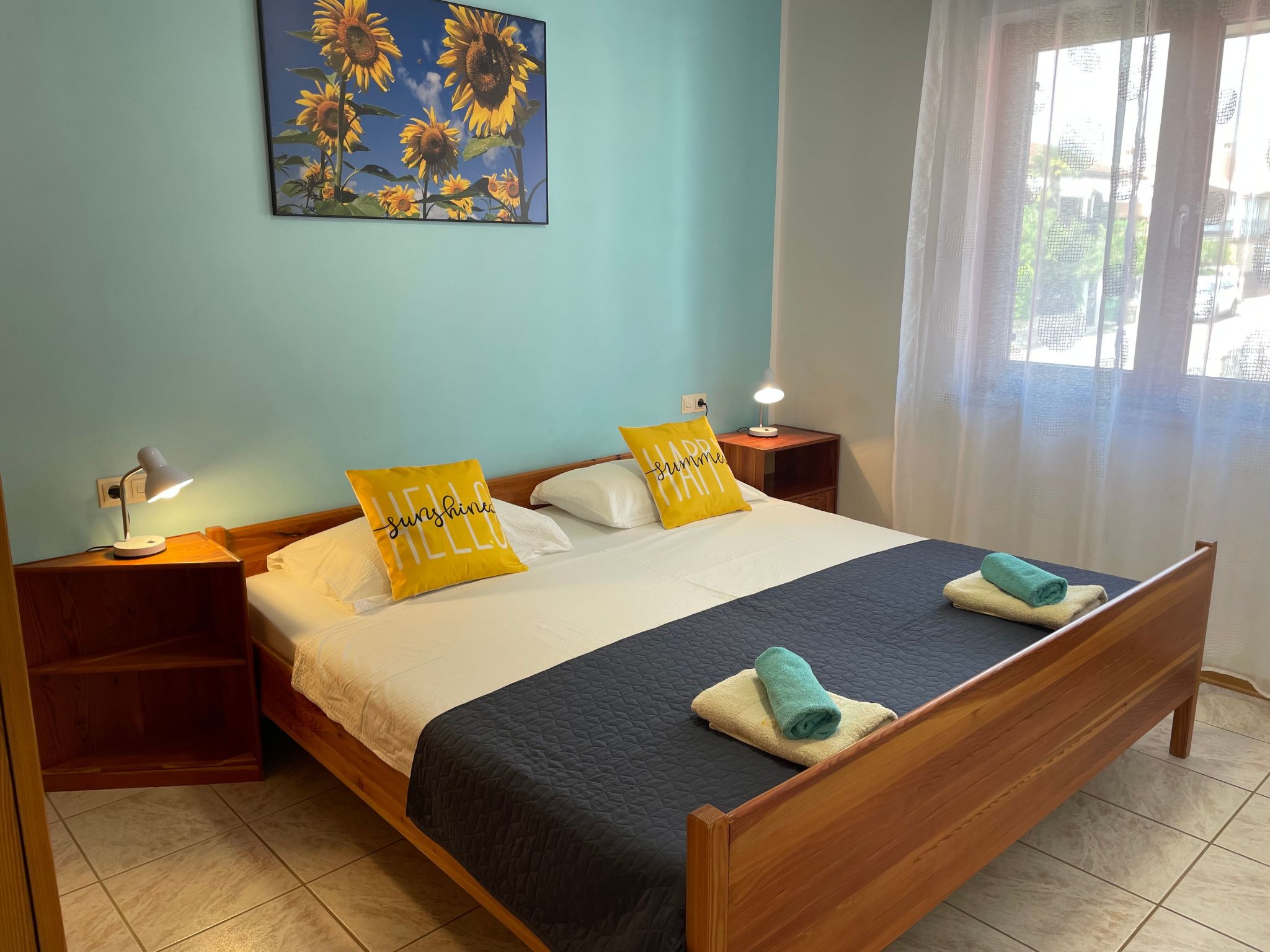 Appartement mit zwei Terrassen mit Meerblick-Binnen