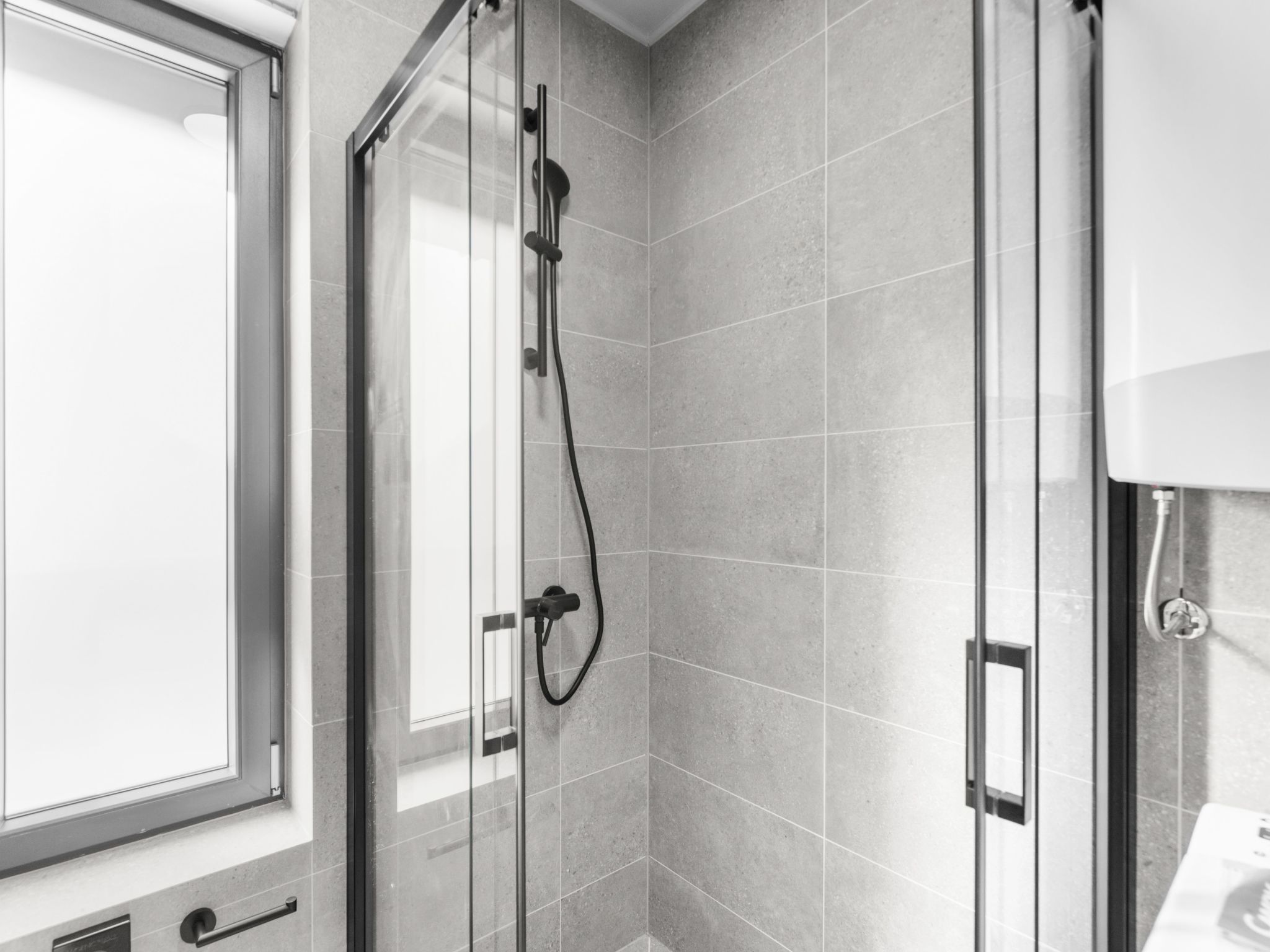 Villa Querchus Penthouse 8 partment mit Jacuzzi-Drinnen