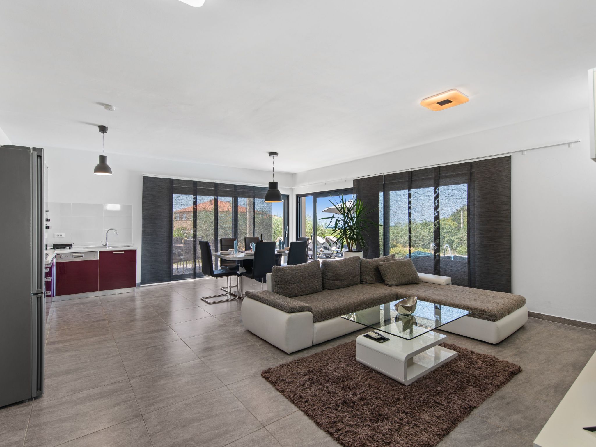 Wunderschönes Ferienhaus in Bužinija mit Pool-Binnen