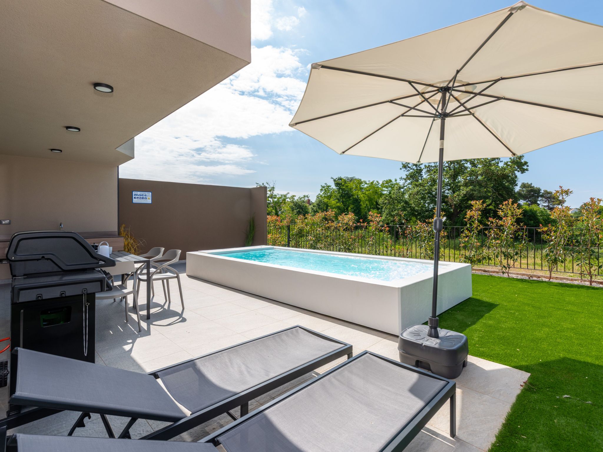 Quercus Village APP 12 mit privatem Pool-Drinnen
