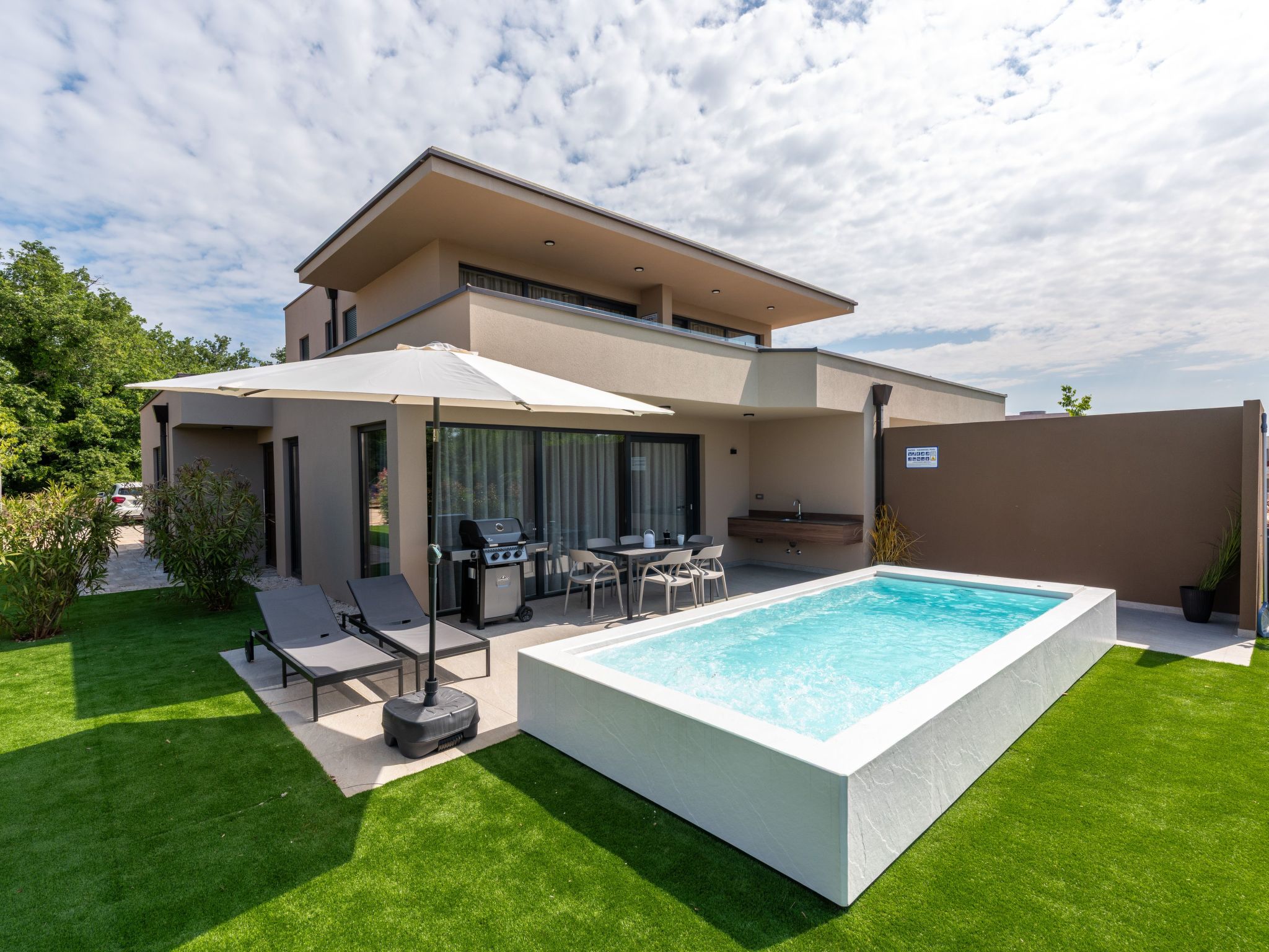 Quercus Village APP 12 mit privatem Pool-Drinnen