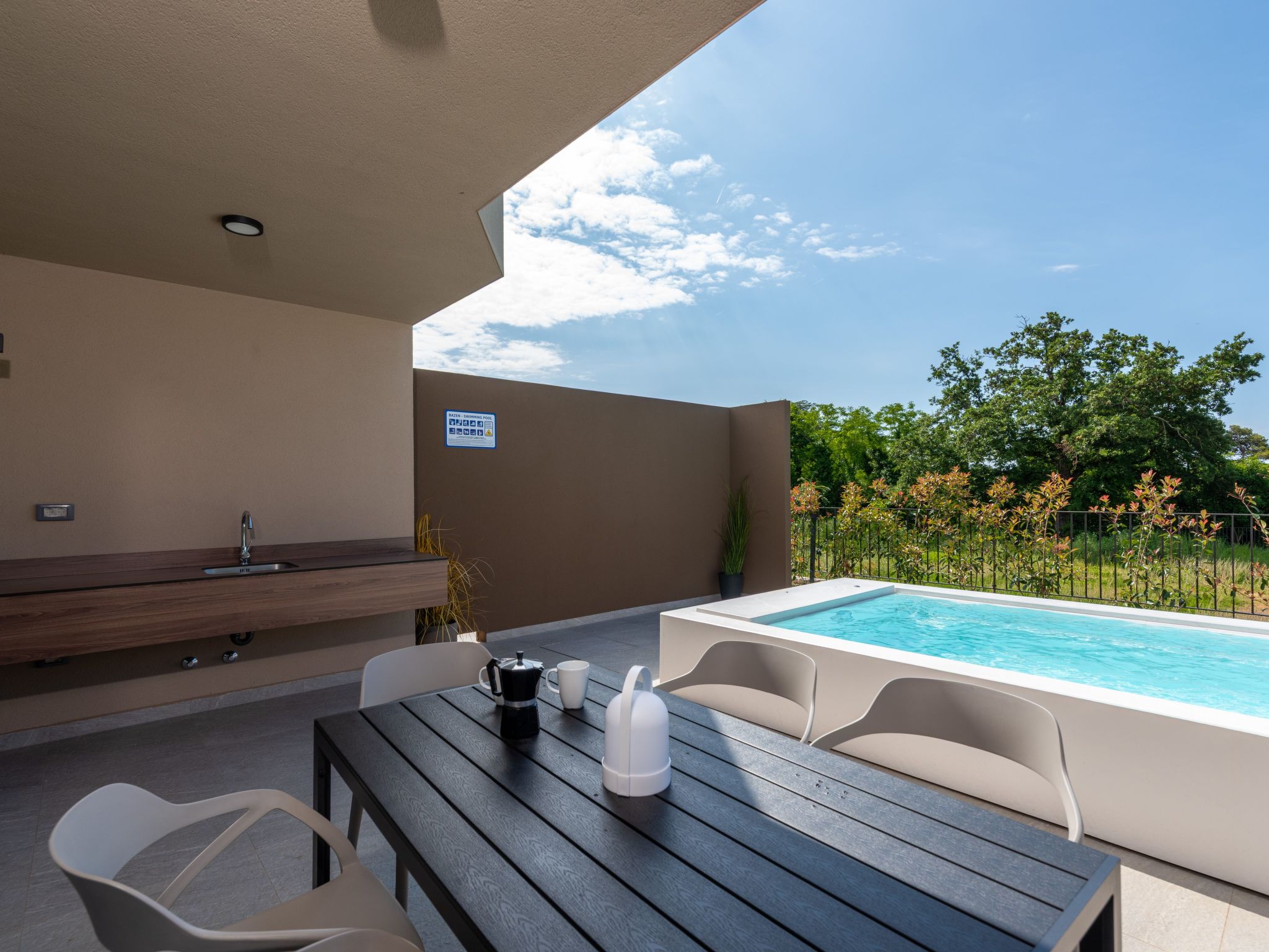 Quercus Village APP 12 mit privatem Pool-Drinnen