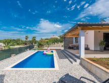 Villa Antoniana: Ruim familieverblijf met tuin op 2,5 km van zee in Novigrad - thumbnail 1