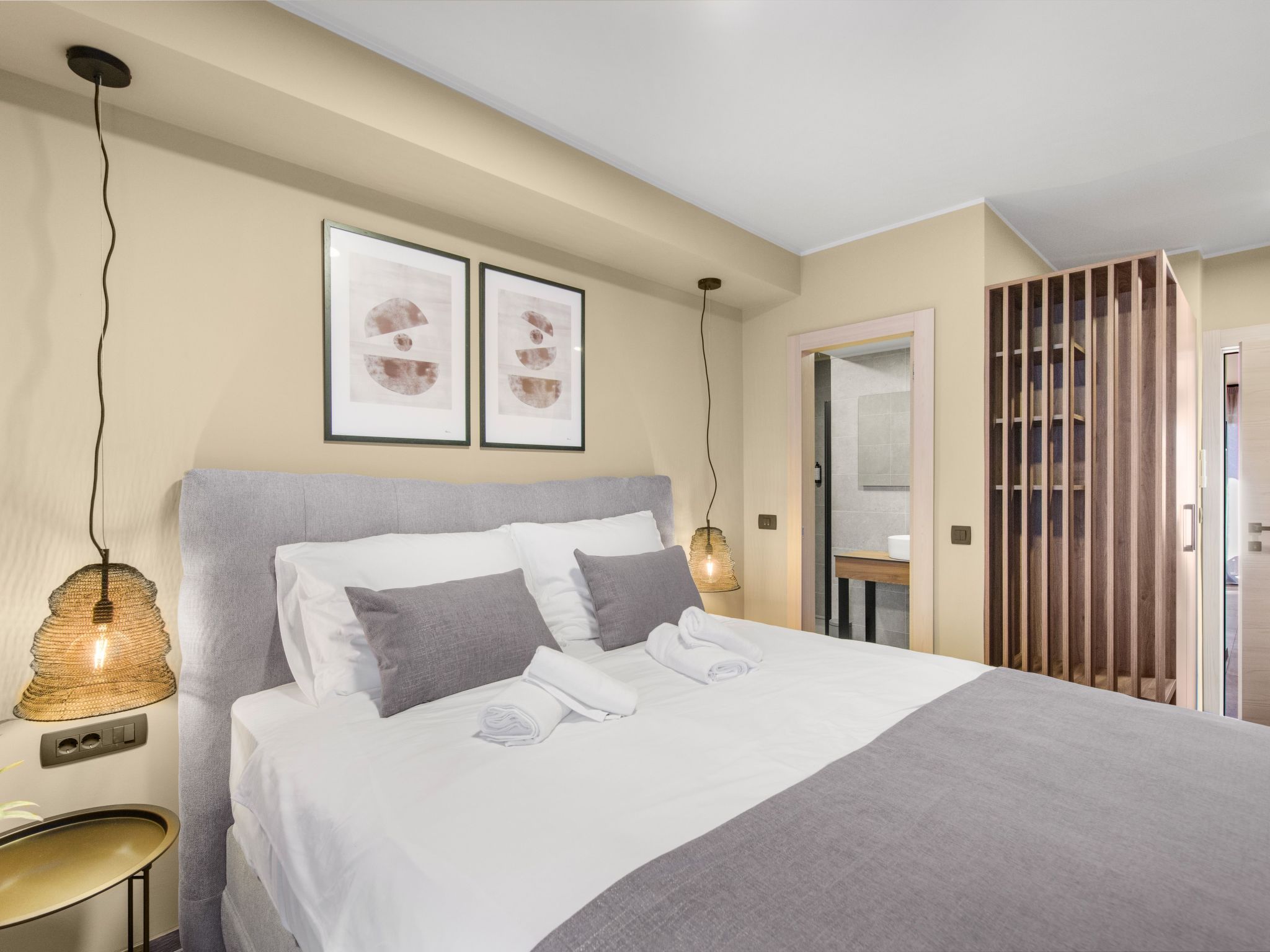 Quercus Village APP 10 mit privatem Pool-Drinnen