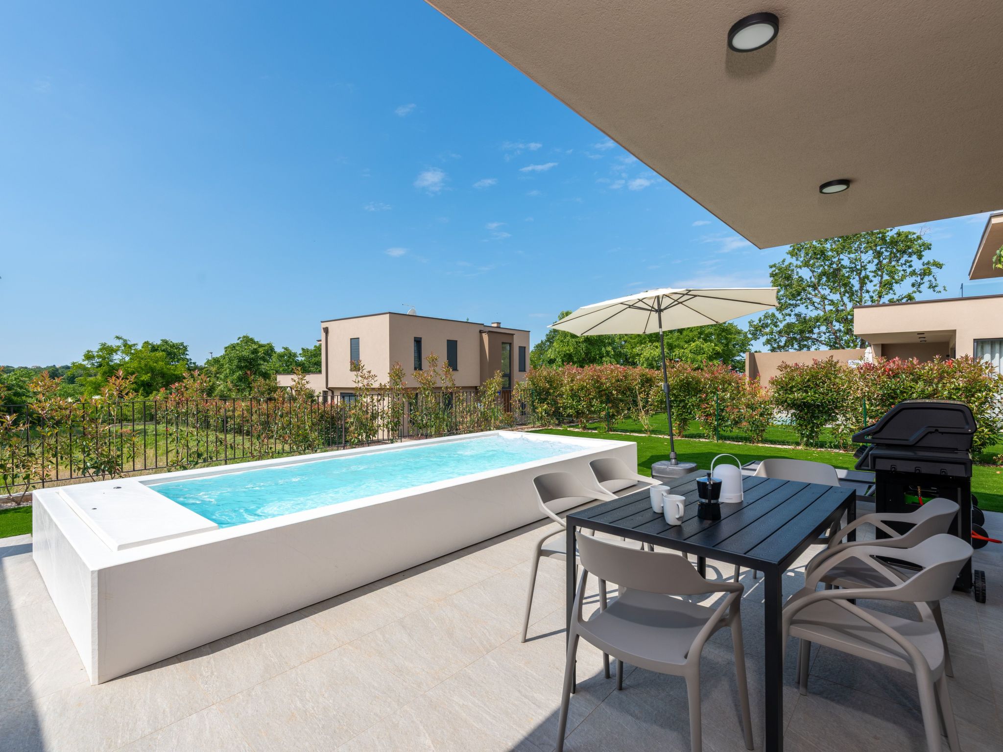 Quercus Village APP 10 mit privatem Pool-Drinnen