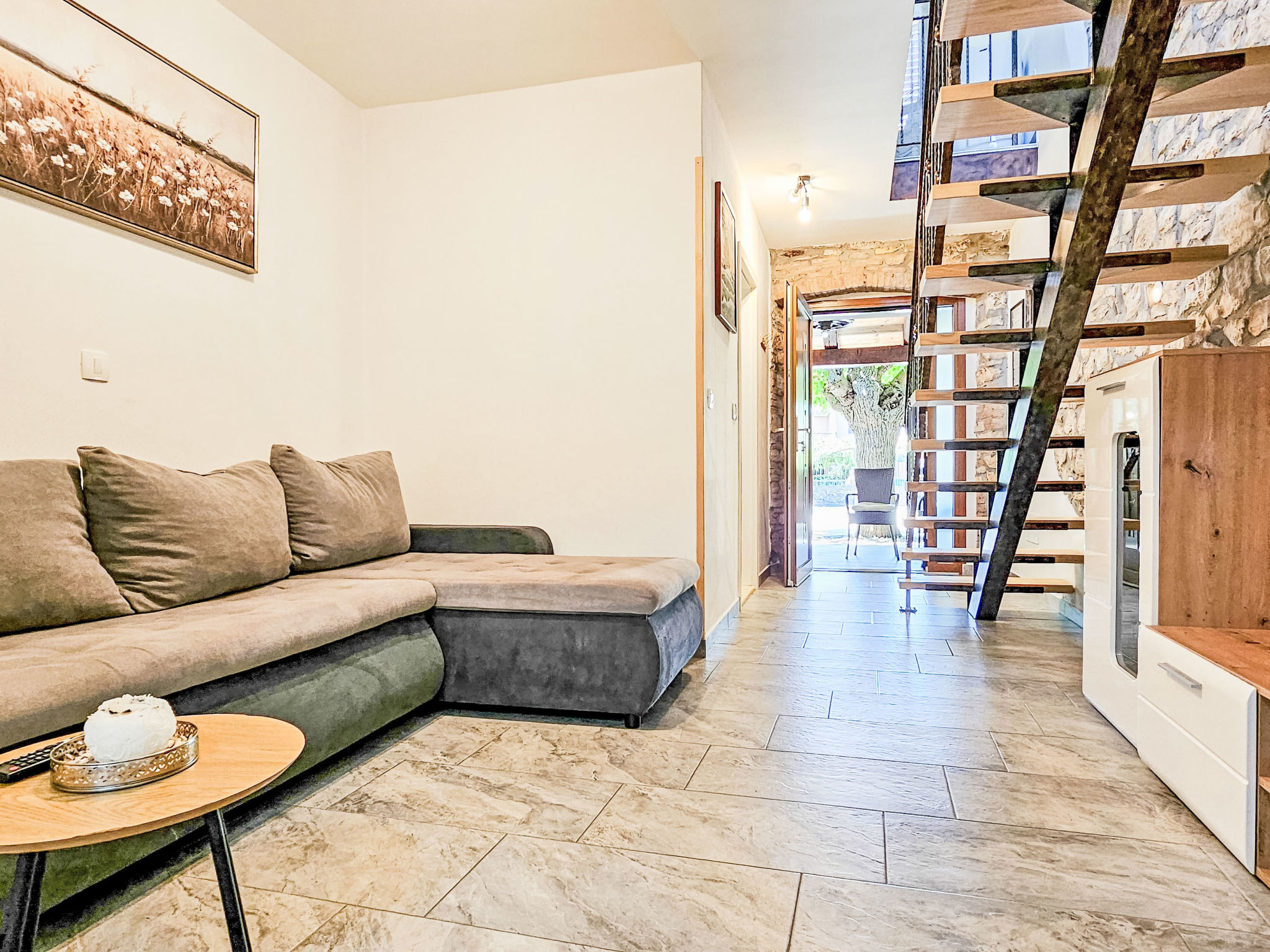 Für 3 Personen ca. 40 m&sup2; in Novigrad, Adriaküste Kroatien (Westküste von I - Binnen
