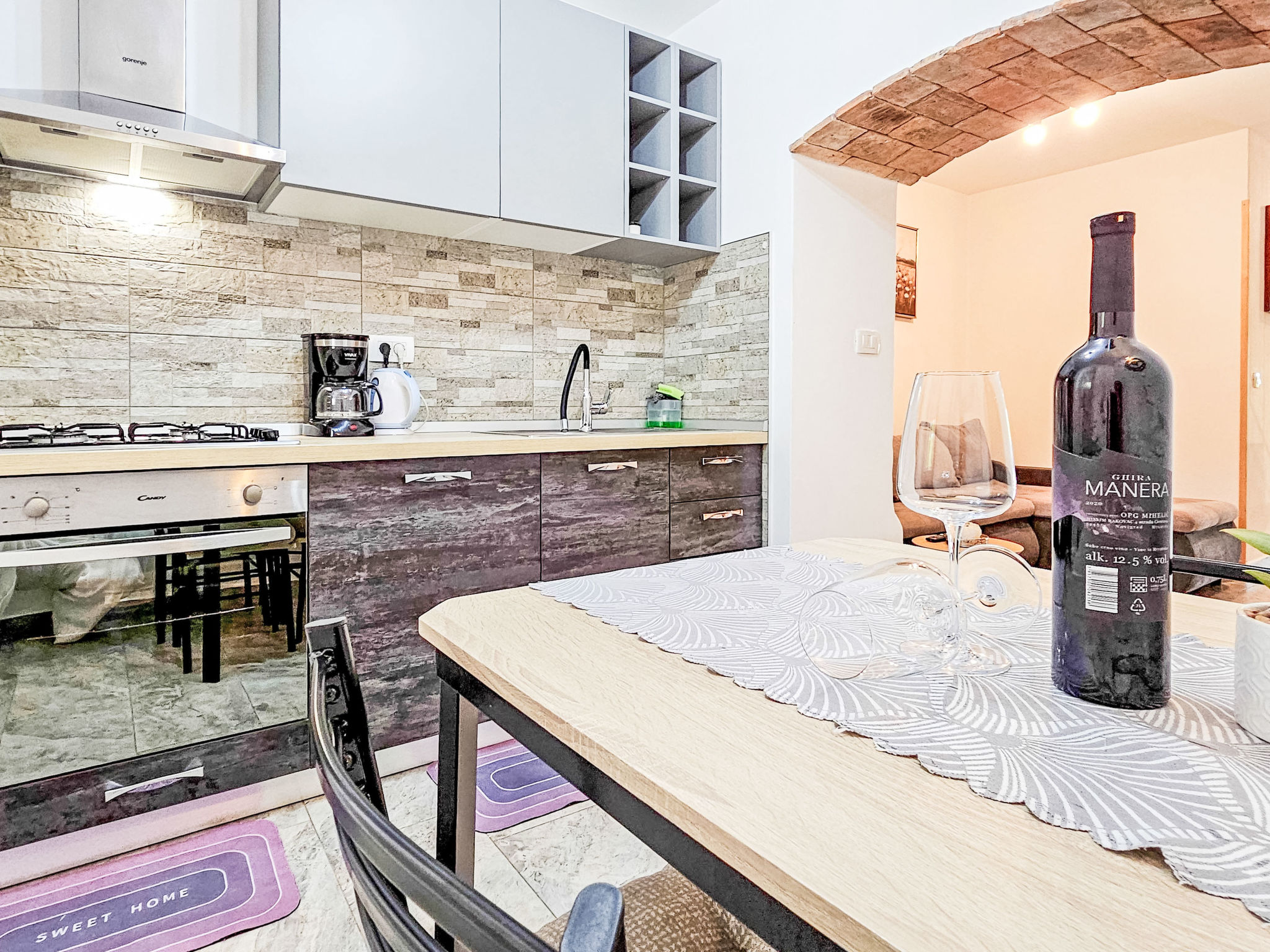 Für 3 Personen ca. 40 m&sup2; in Novigrad, Adriaküste Kroatien (Westküste von I - Binnen