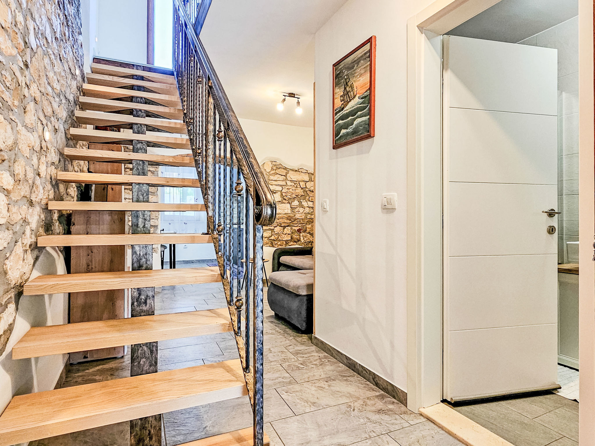 Für 3 Personen ca. 40 m&sup2; in Novigrad, Adriaküste Kroatien (Westküste von I