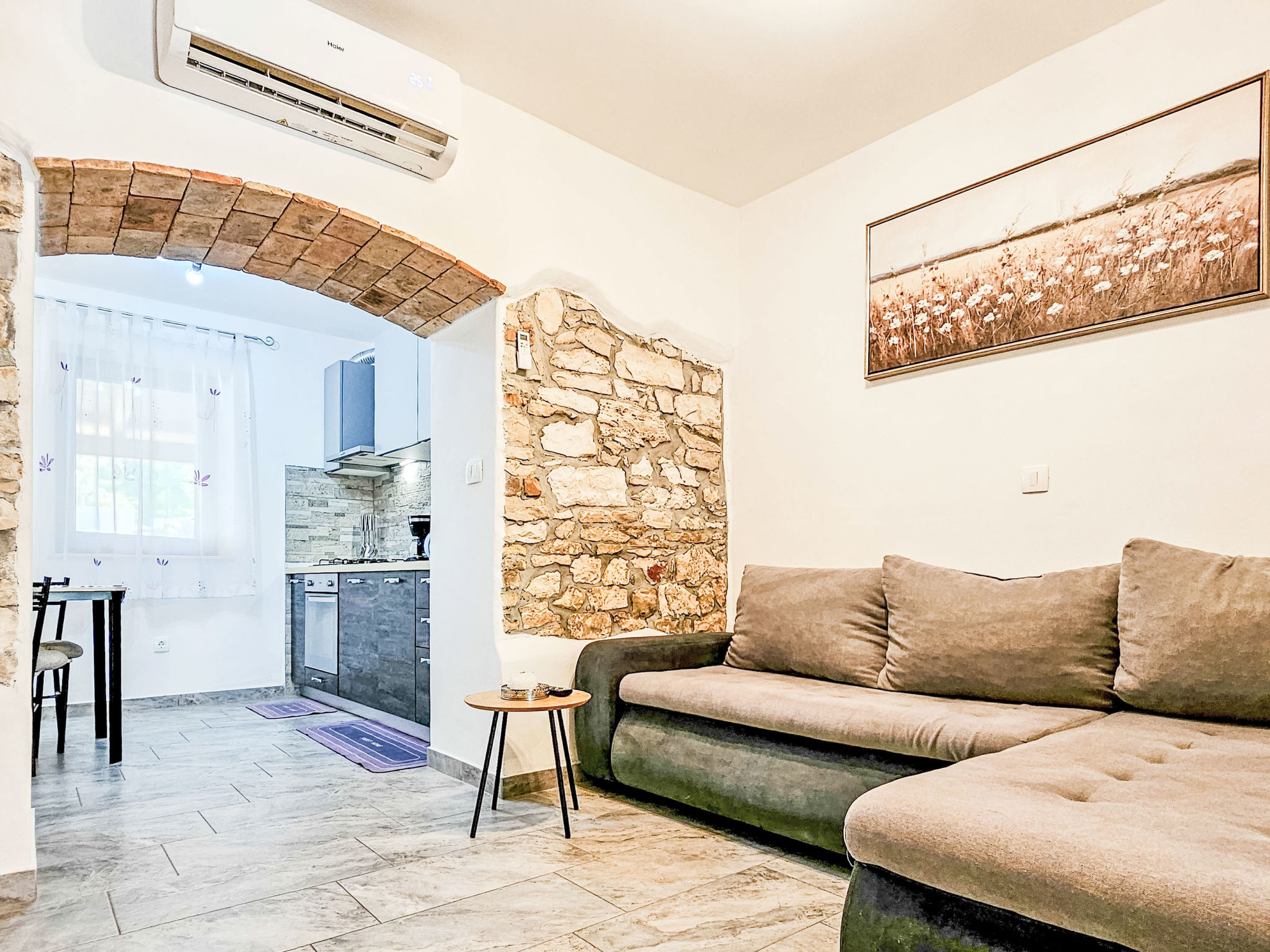 Für 3 Personen ca. 40 m&sup2; in Novigrad, Adriaküste Kroatien (Westküste von I - Binnen