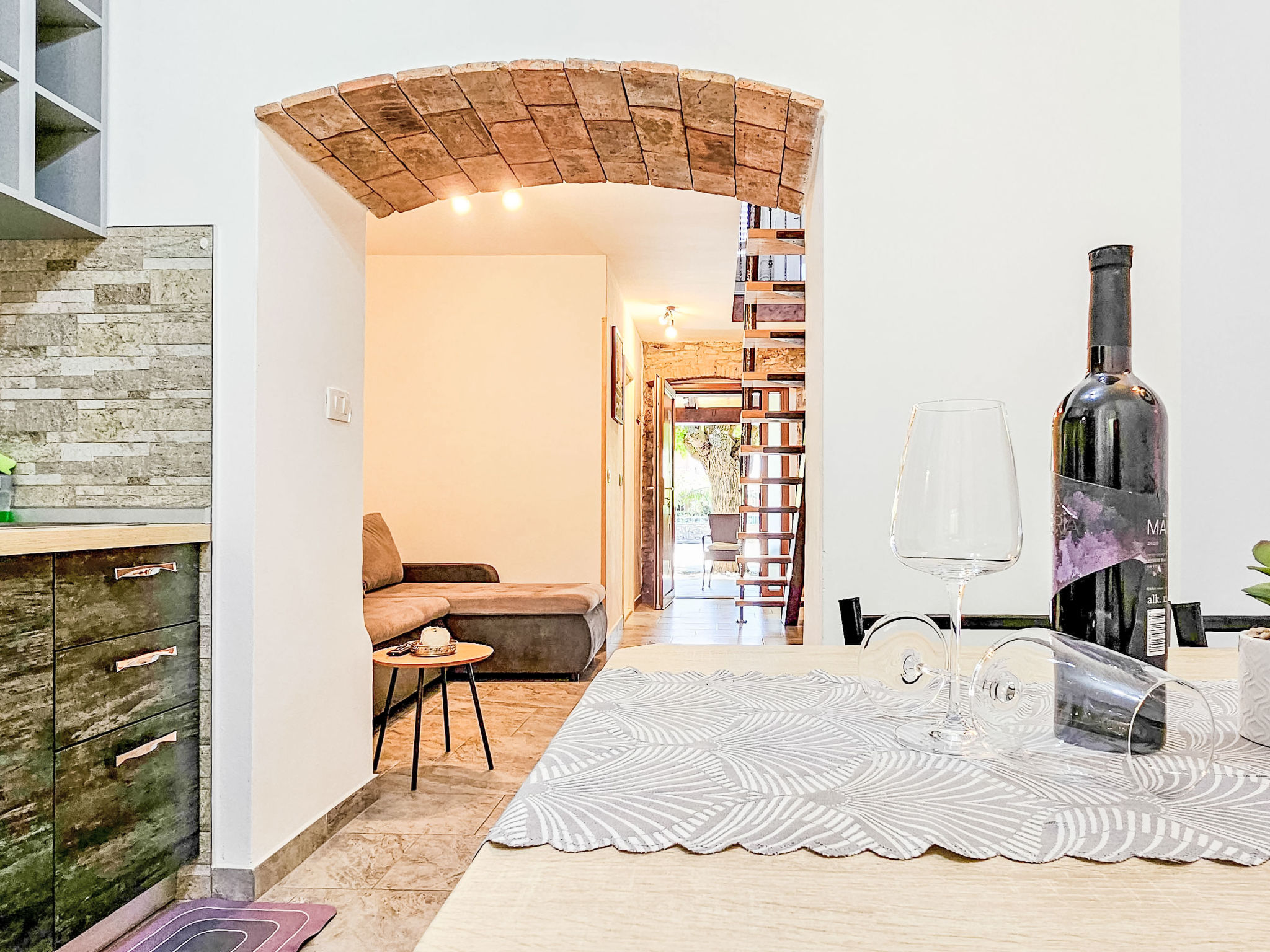 Für 3 Personen ca. 40 m&sup2; in Novigrad, Adriaküste Kroatien (Westküste von I - Binnen