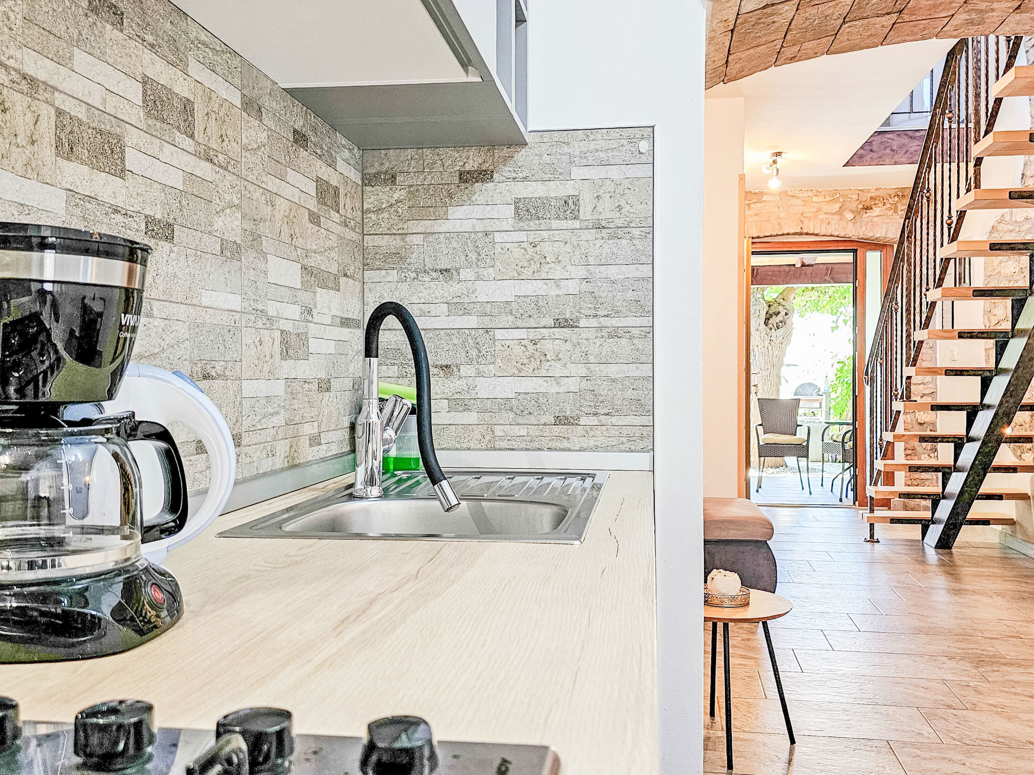 Für 3 Personen ca. 40 m&sup2; in Novigrad, Adriaküste Kroatien (Westküste von I - Binnen