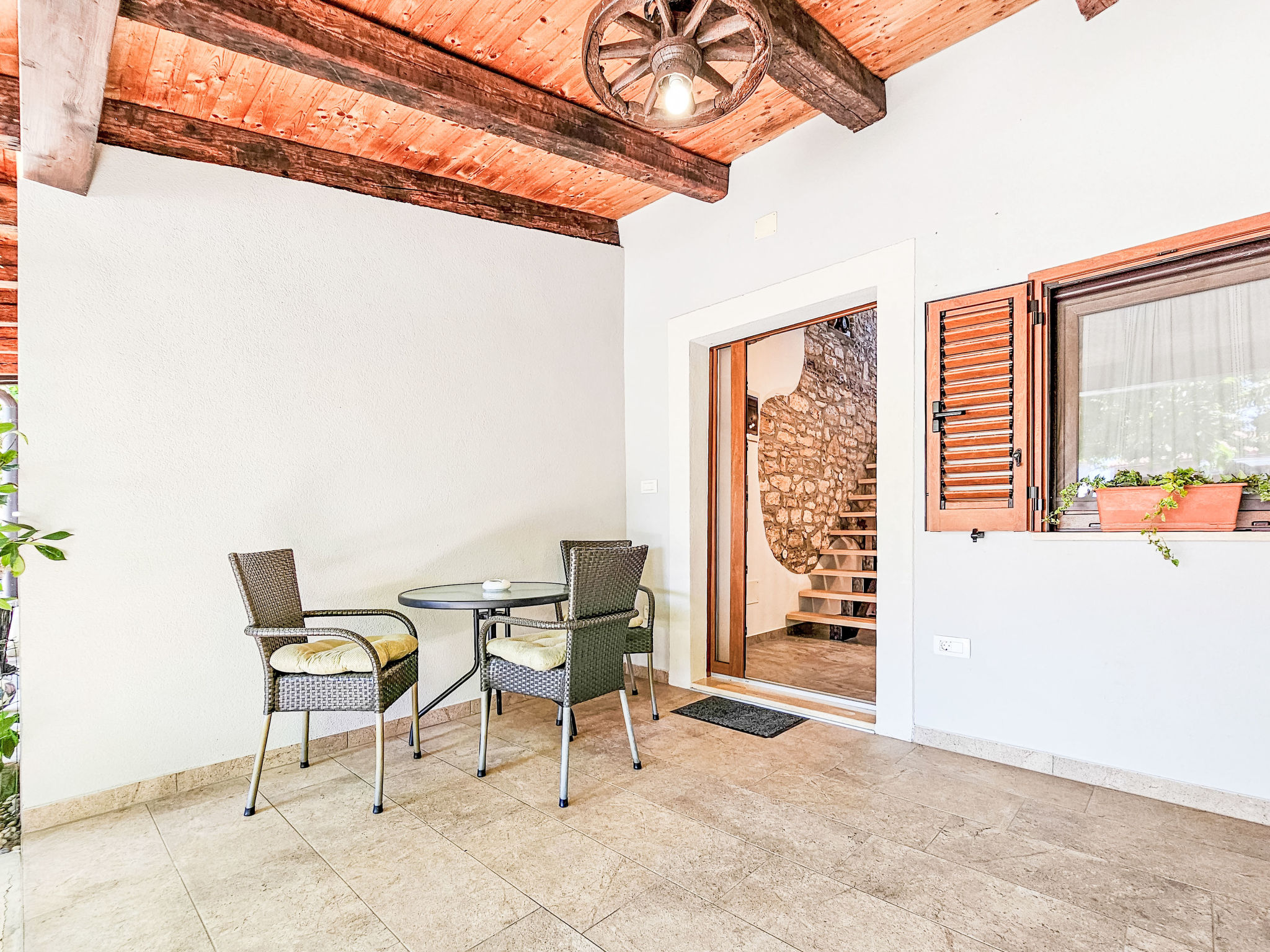 Für 3 Personen ca. 40 m&sup2; in Novigrad, Adriaküste Kroatien (Westküste von I - Binnen