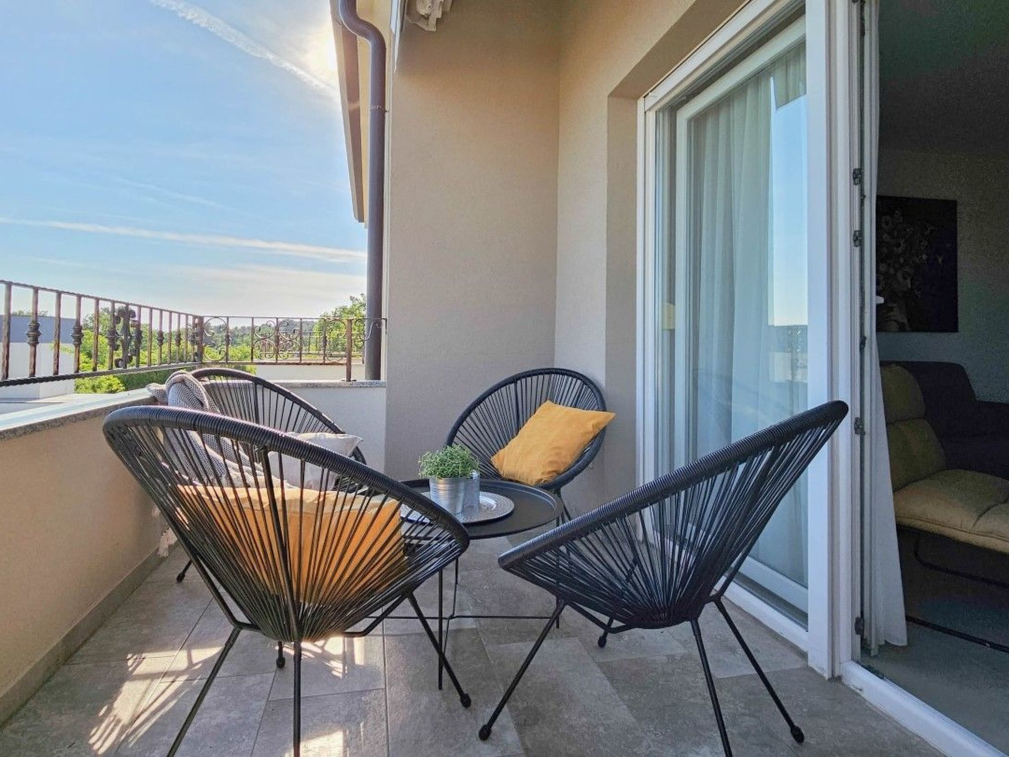 Wohnung mit Balkon für 4 Personen-Outside