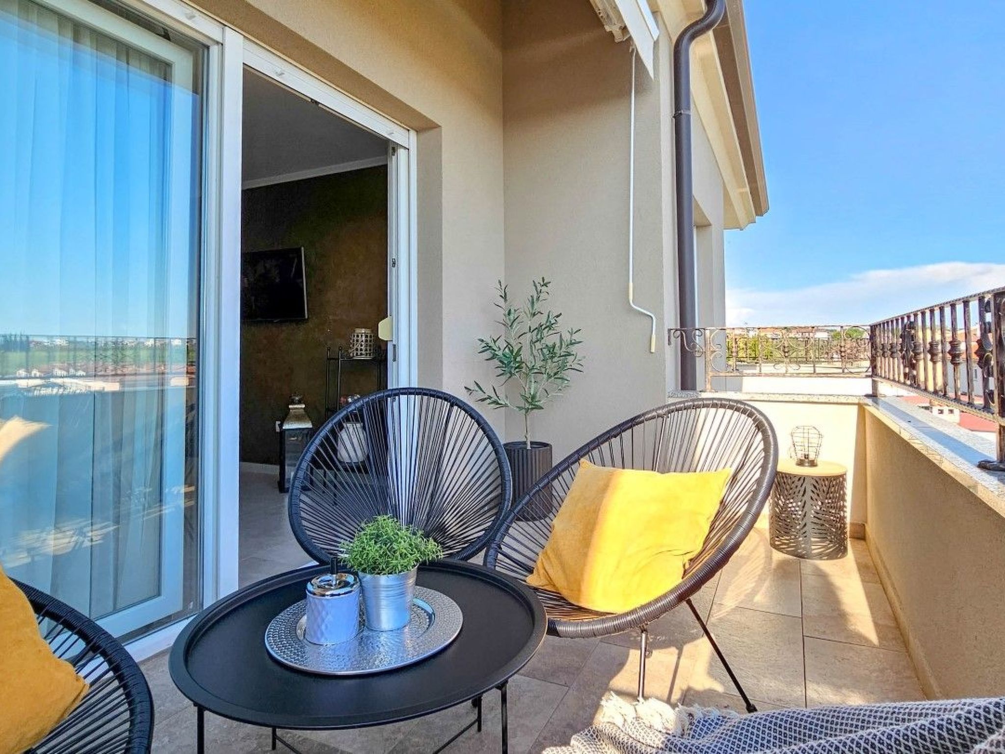 Wohnung mit Balkon für 4 Personen-Outside