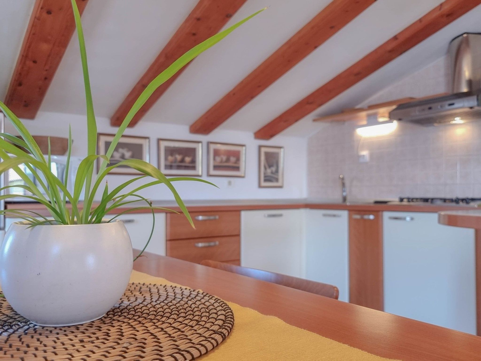 "Nina" mit Blick auf das Wasser-Binnen