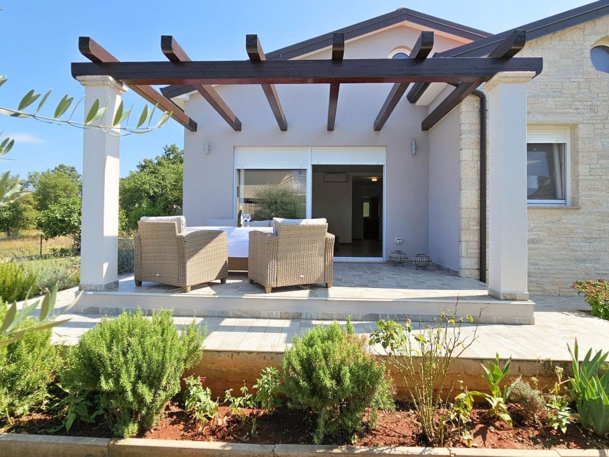 Vakantiehuis met omheinde tuin in Novigrad (Istra) (Kroatië) 1 hond is welkom