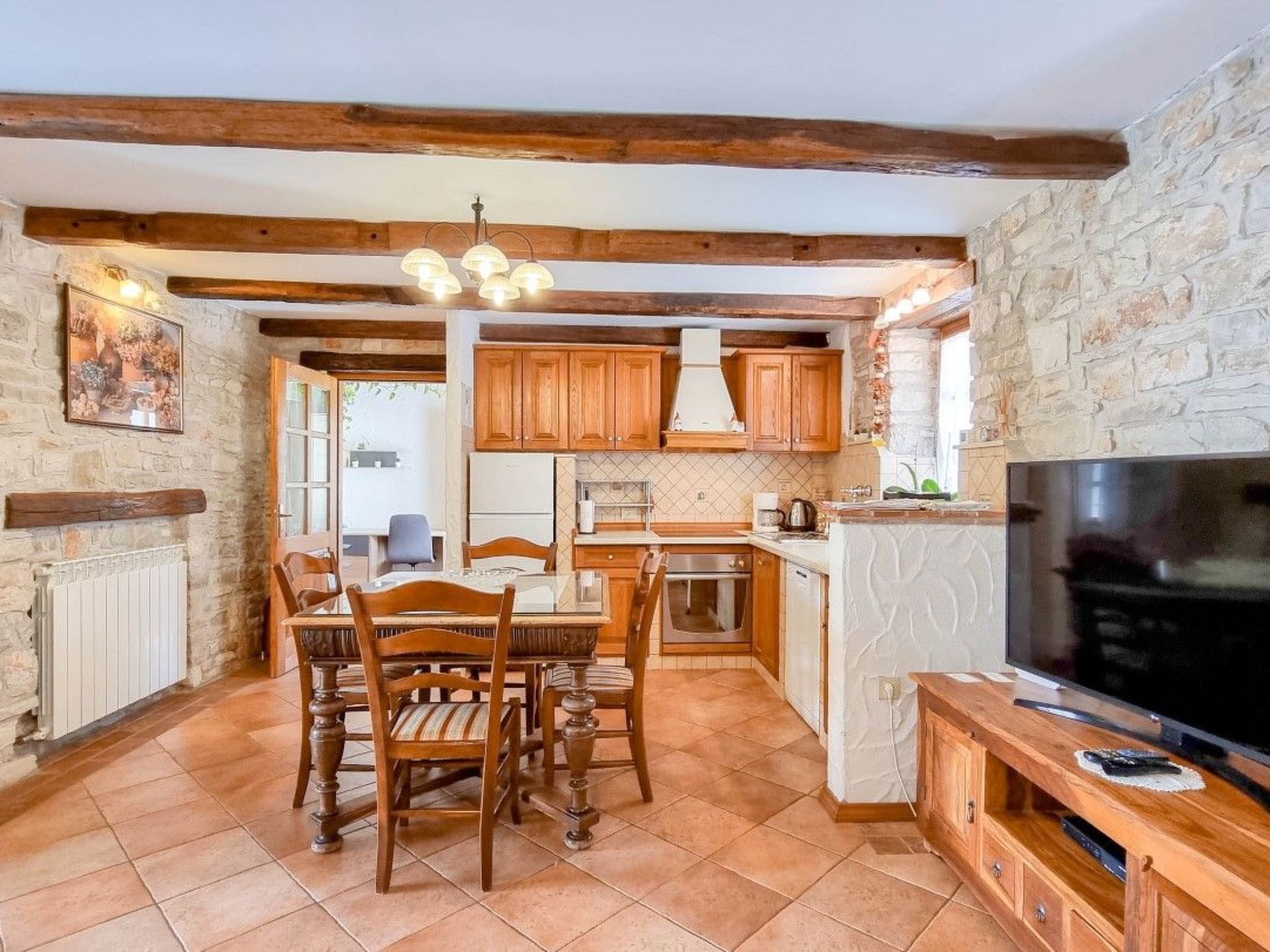 "Ariana" direkt am Strand-Inside