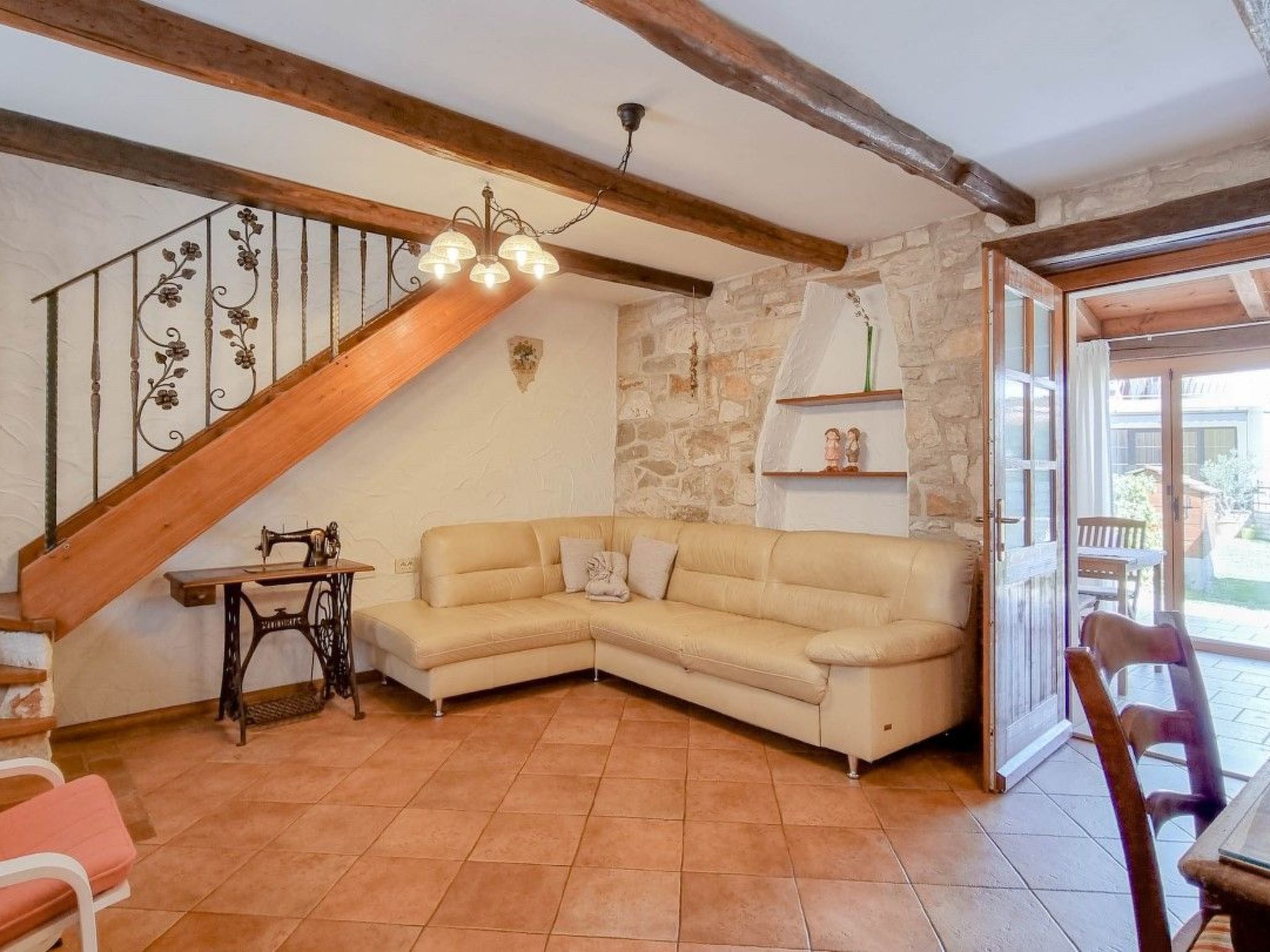 "Ariana" direkt am Strand-Inside